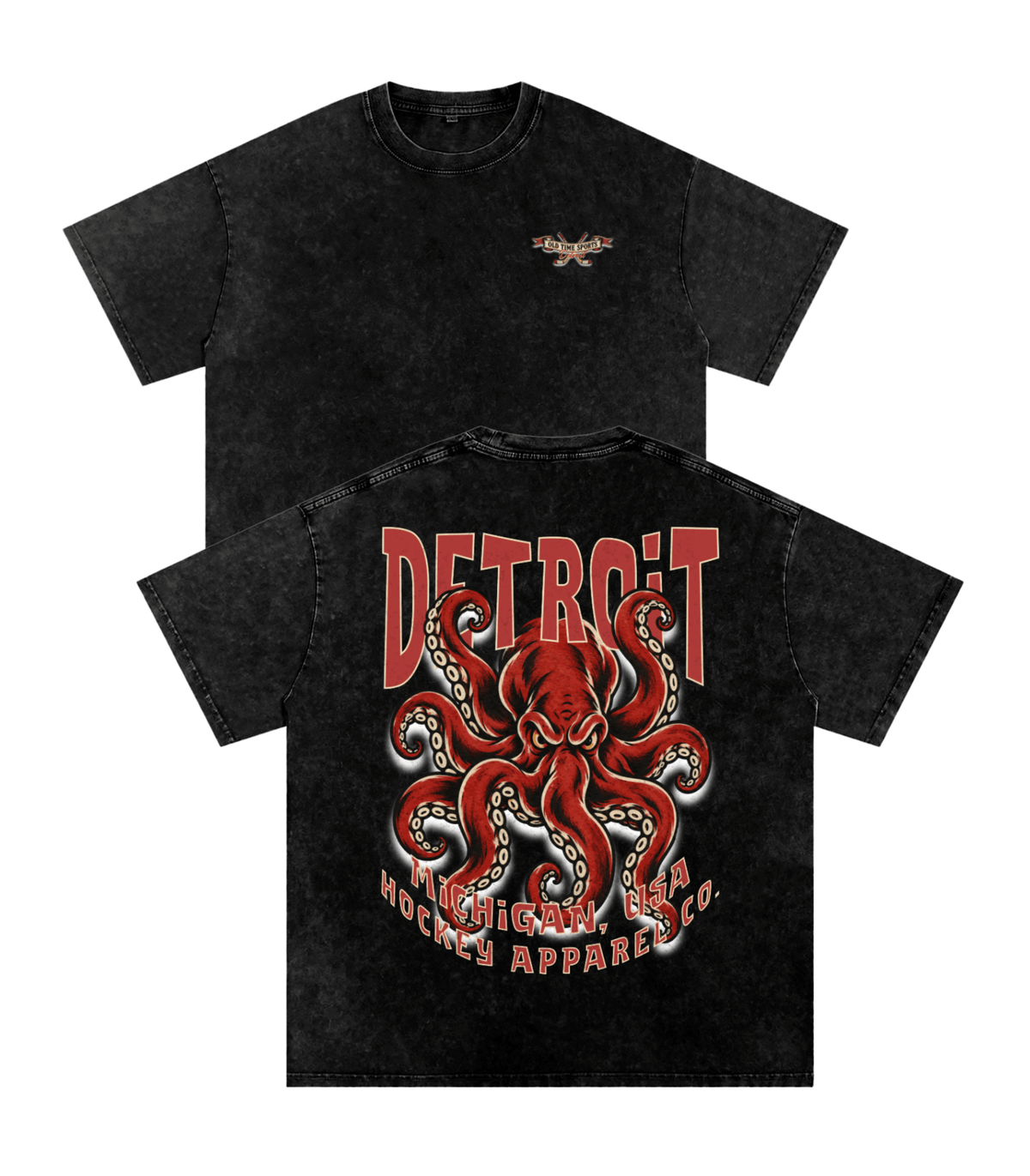 Detroit Hockey Heavyweight Tee