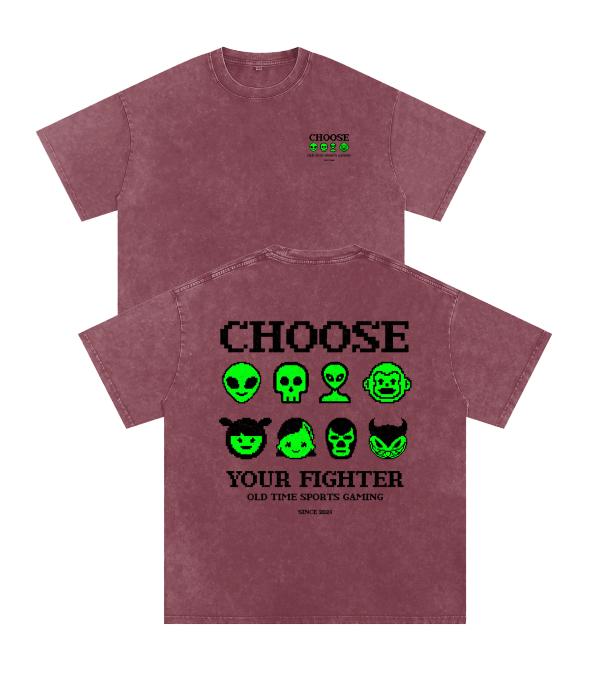 Choose Your Fighter Heavyweight Tee
