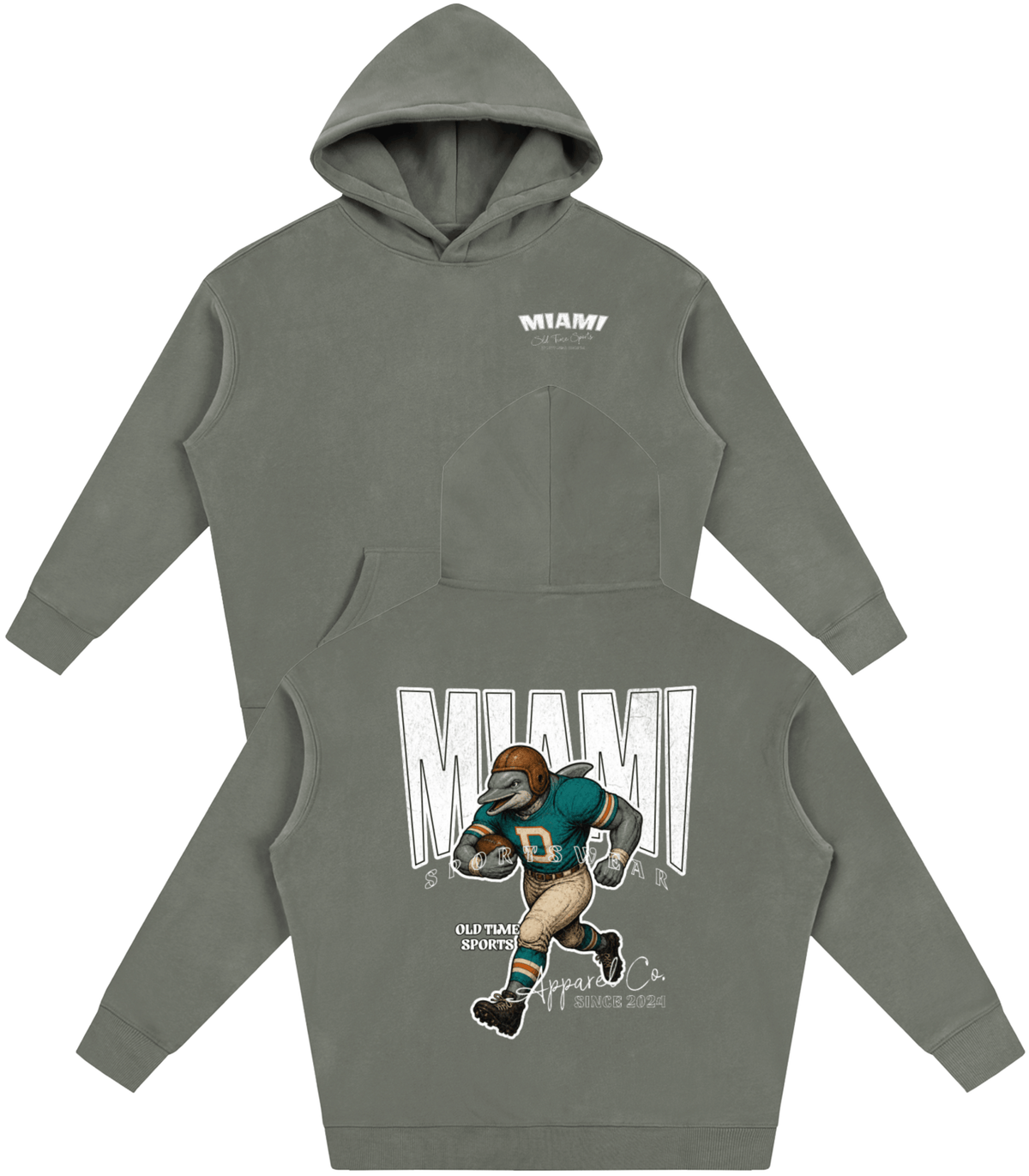 Miami Sportswear Warmup Hoodie