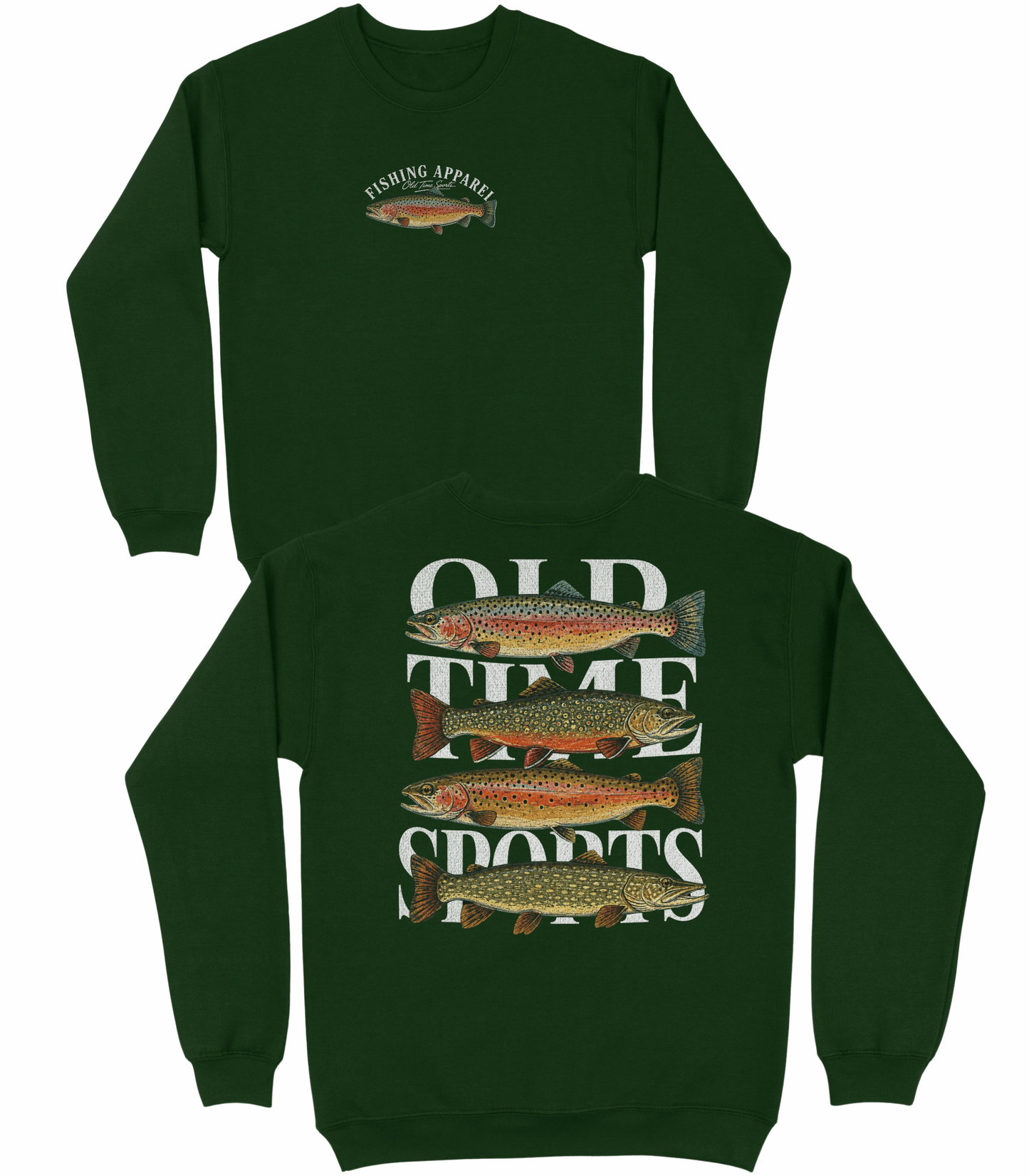 The Fish Basic Crewneck v2 - Old Time Sports