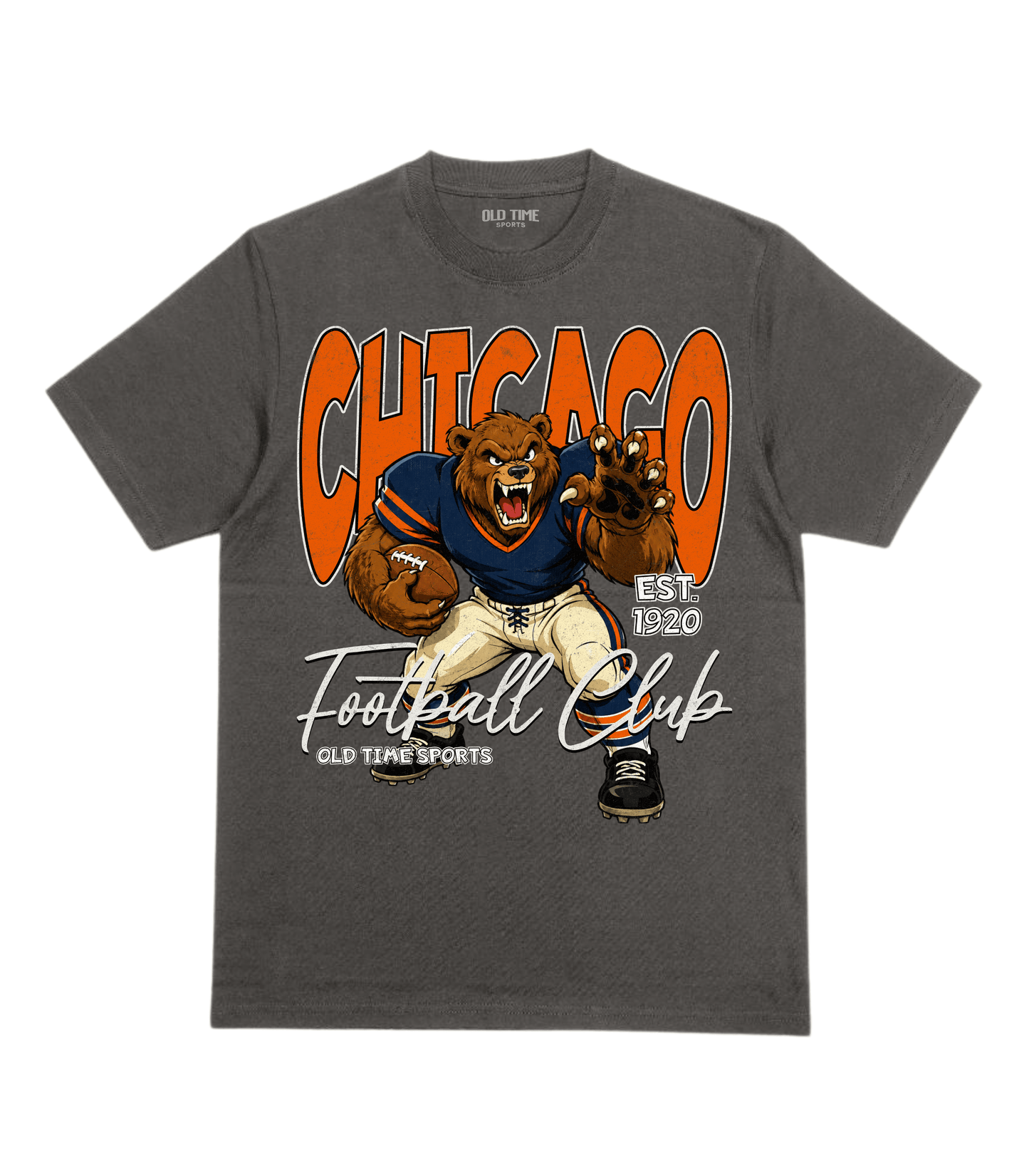 Chicago Football 1920 v2 T-Shirt- Old Time Sports