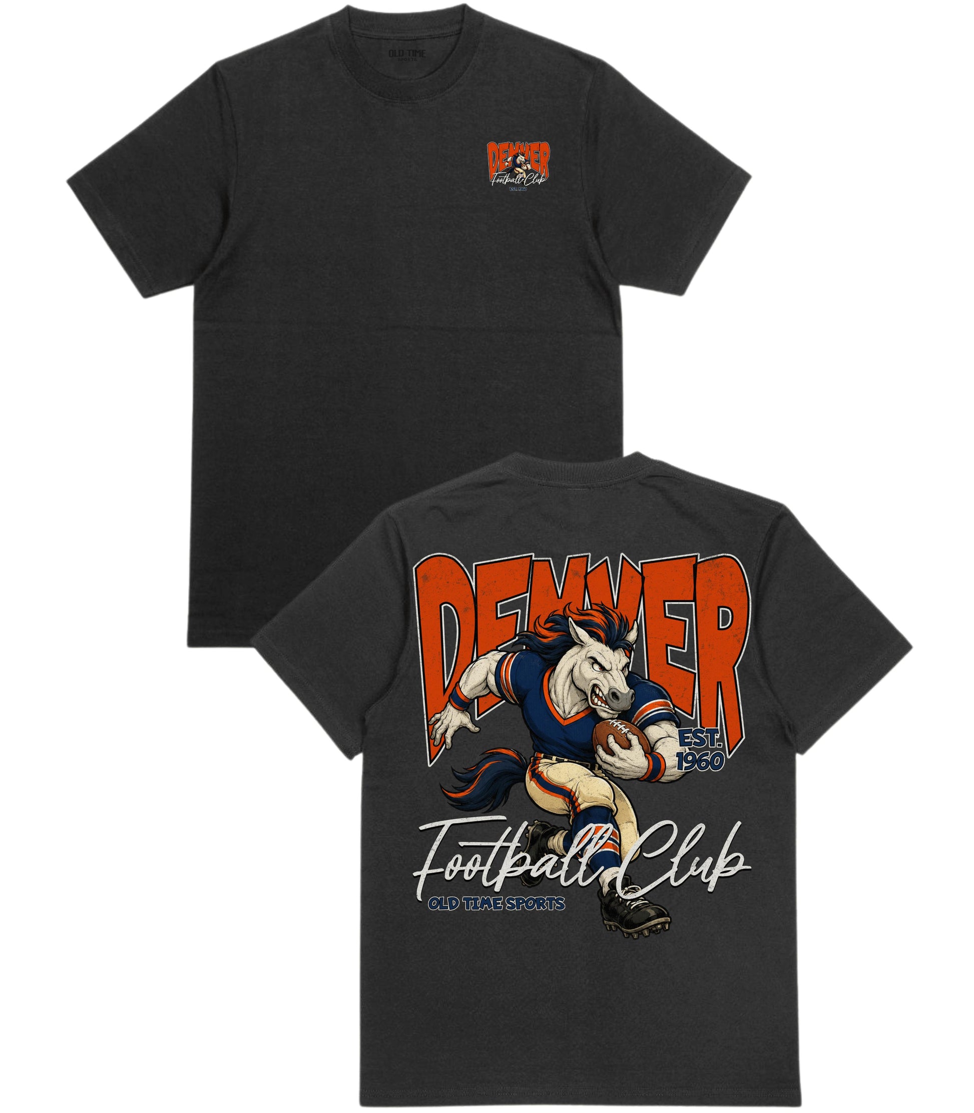 Denver Football 1960 T-Shirt- Old Time Sports