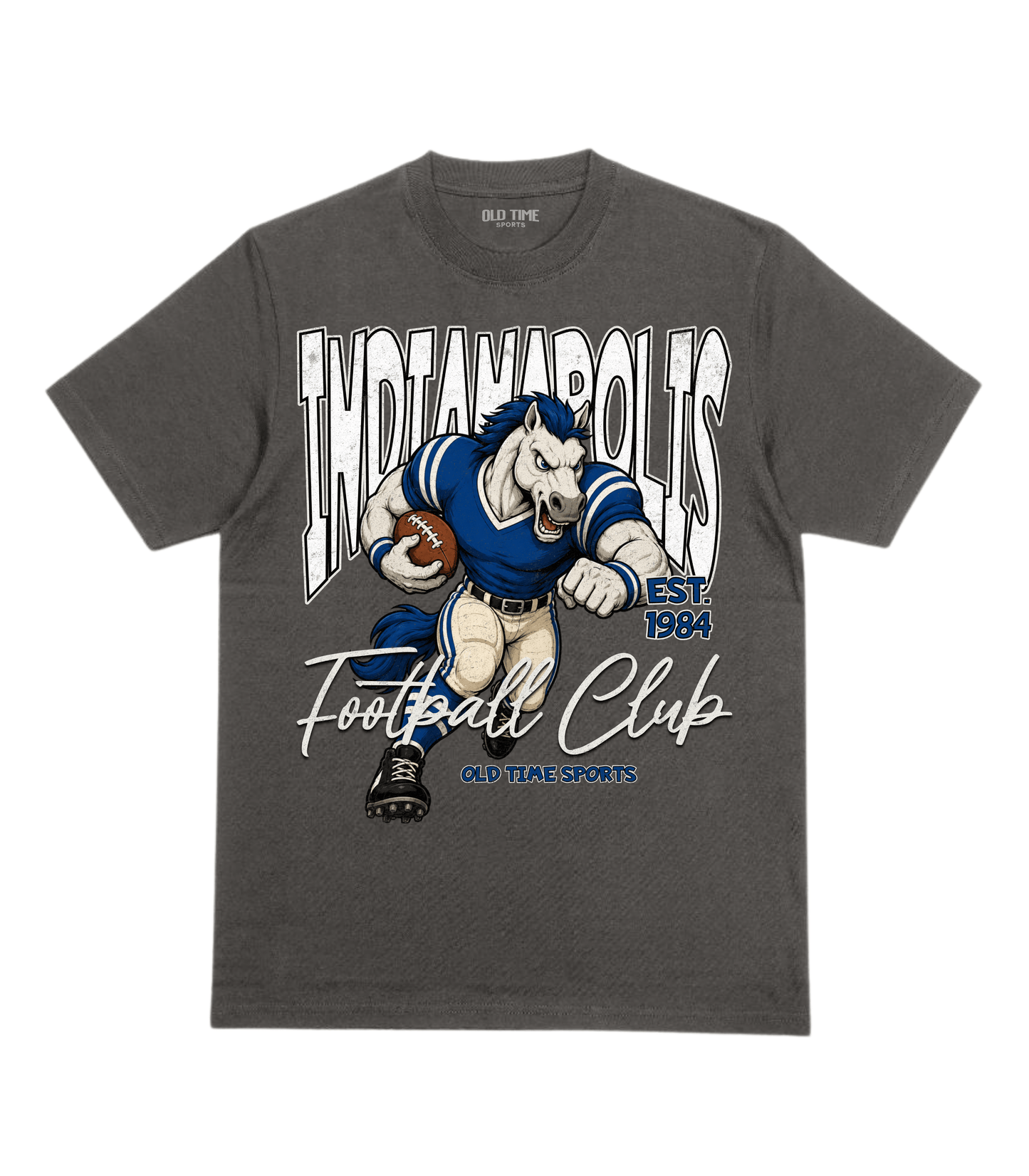 Indianapolis Football 1984 v2 T-Shirt- Old Time Sports