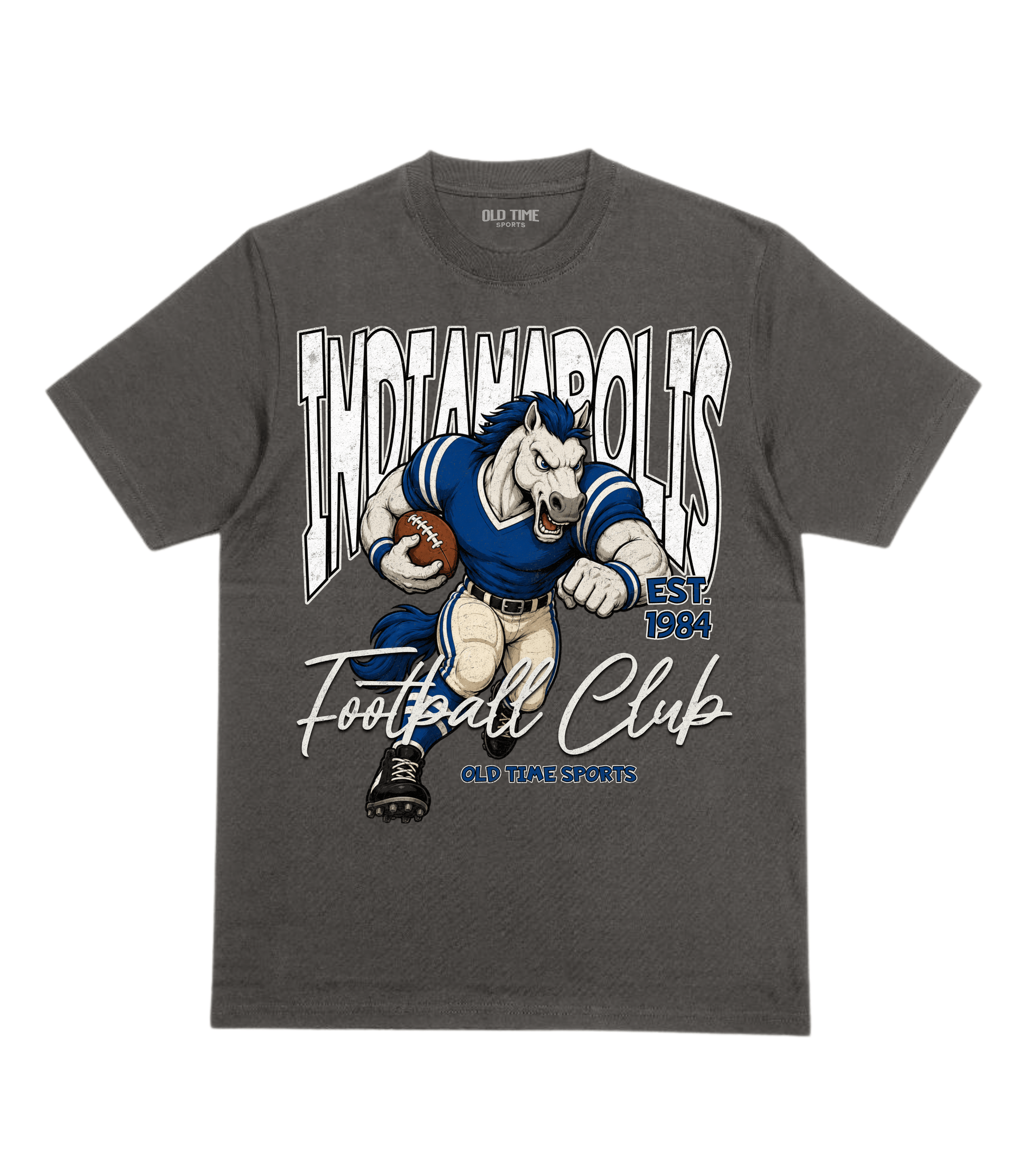 Indianapolis Football 1984 v2 T-Shirt- Old Time Sports