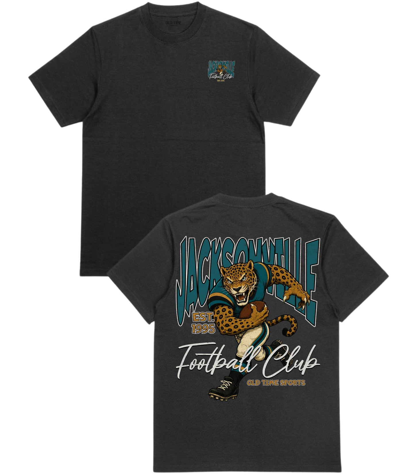Jacksonville Football 1995 T-Shirt- Old Time Sports