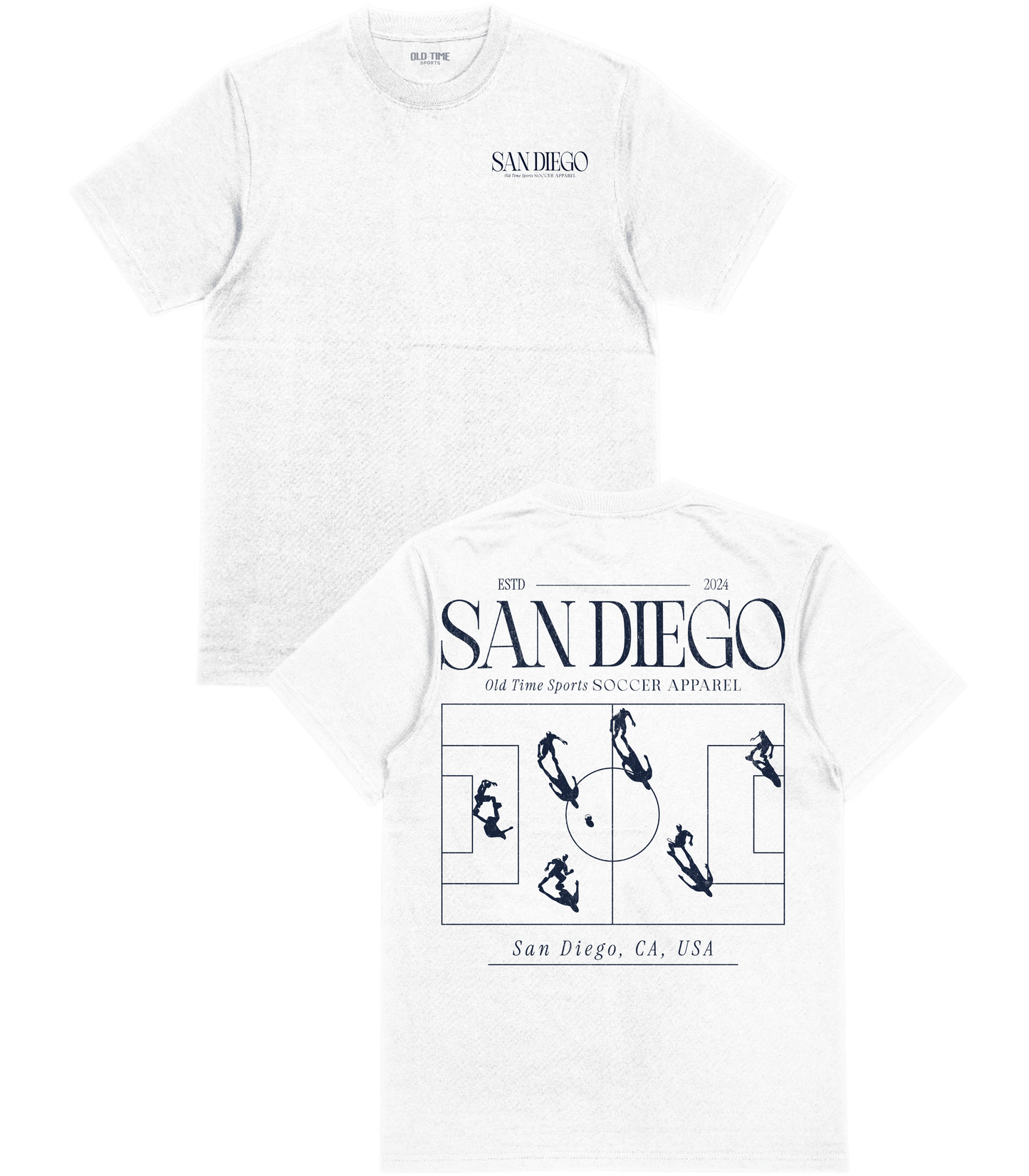 San Diego Soccer T-Shirt - Old Time Sports