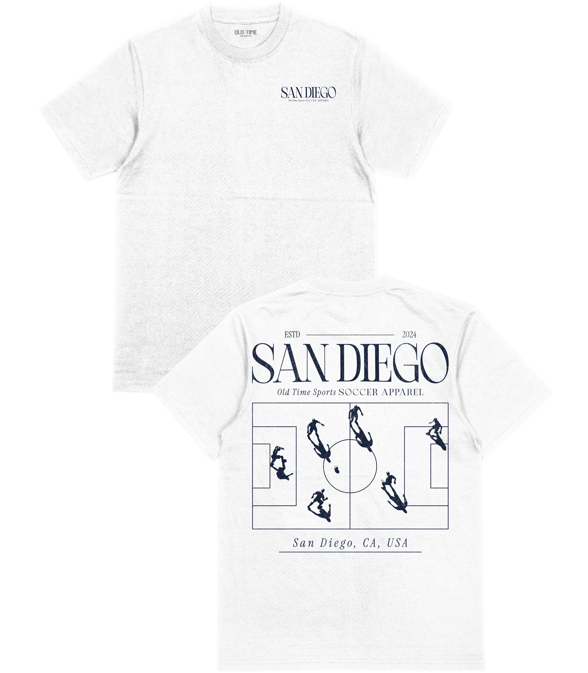 San Diego Soccer T-Shirt - Old Time Sports