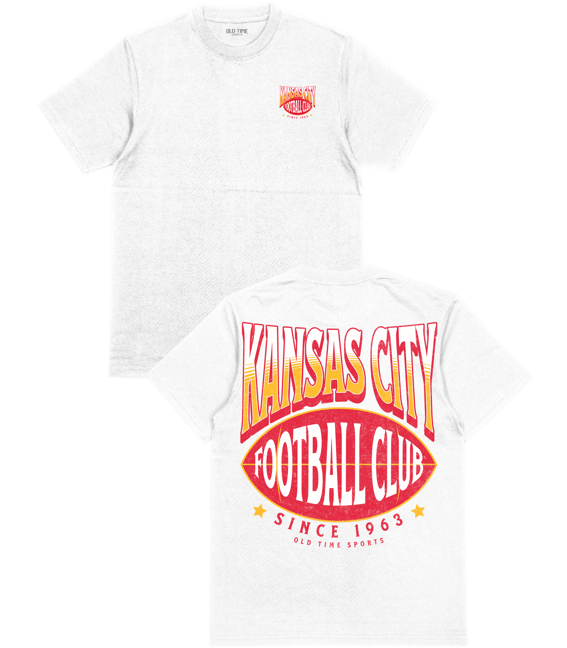 Kansas City Football T-Shirt- Old Time Sports