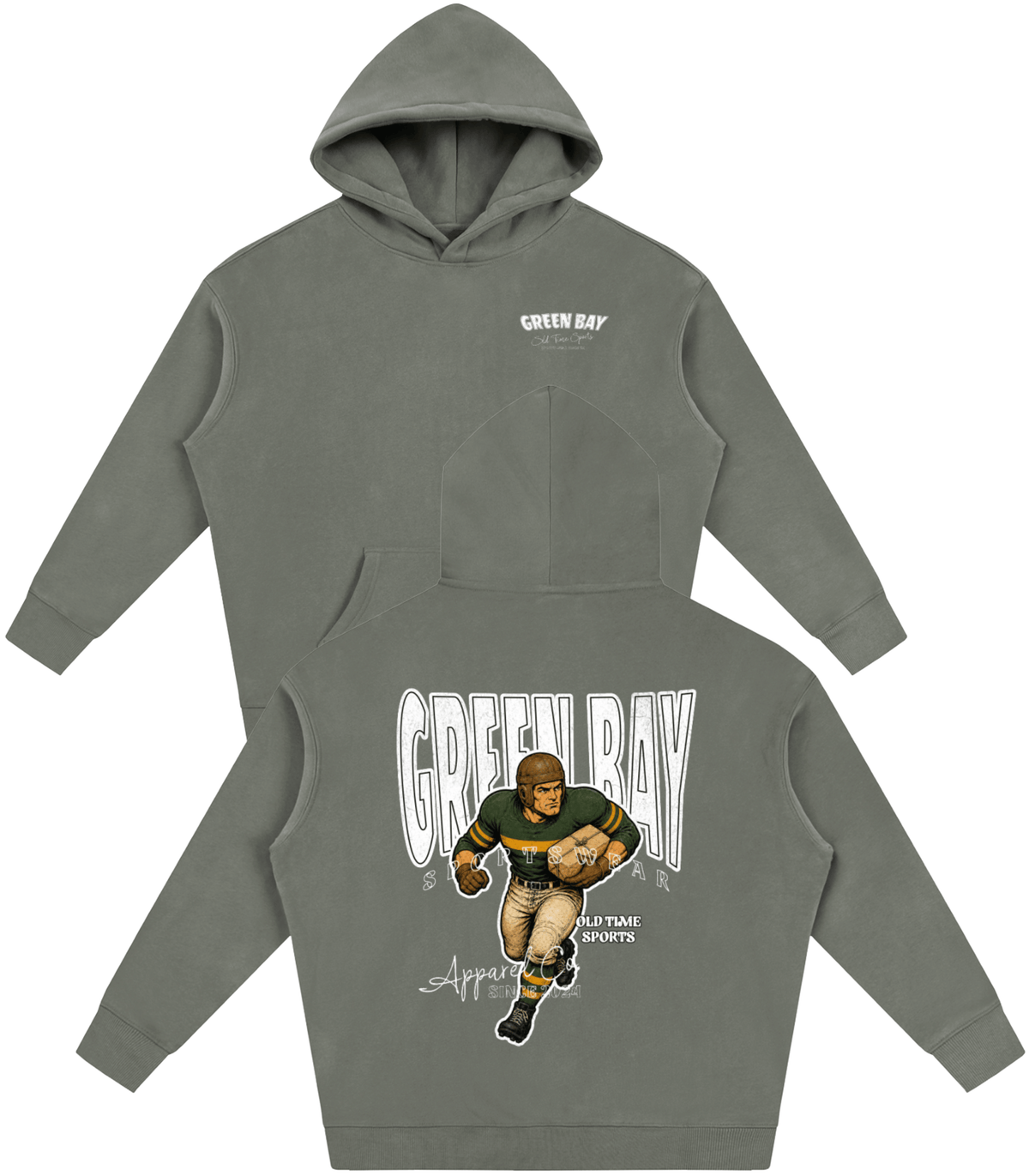 Green Bay Sportswear Warmup Hoodie