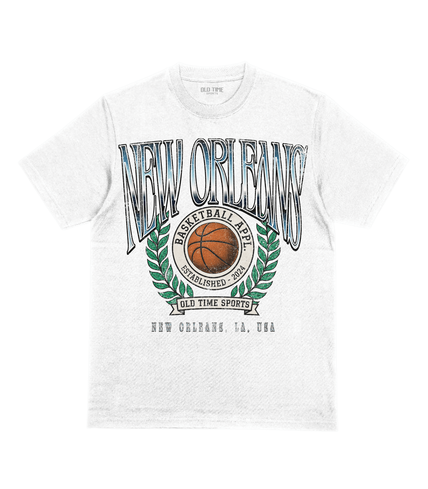 New Orleans Basketball T-Shirt - Old Time Sports