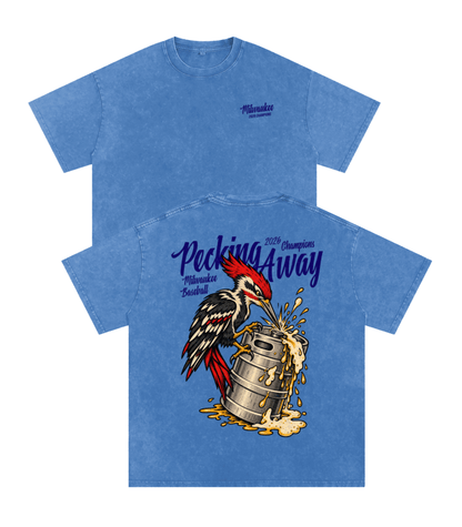 Pecking Away Heavyweight Tee
