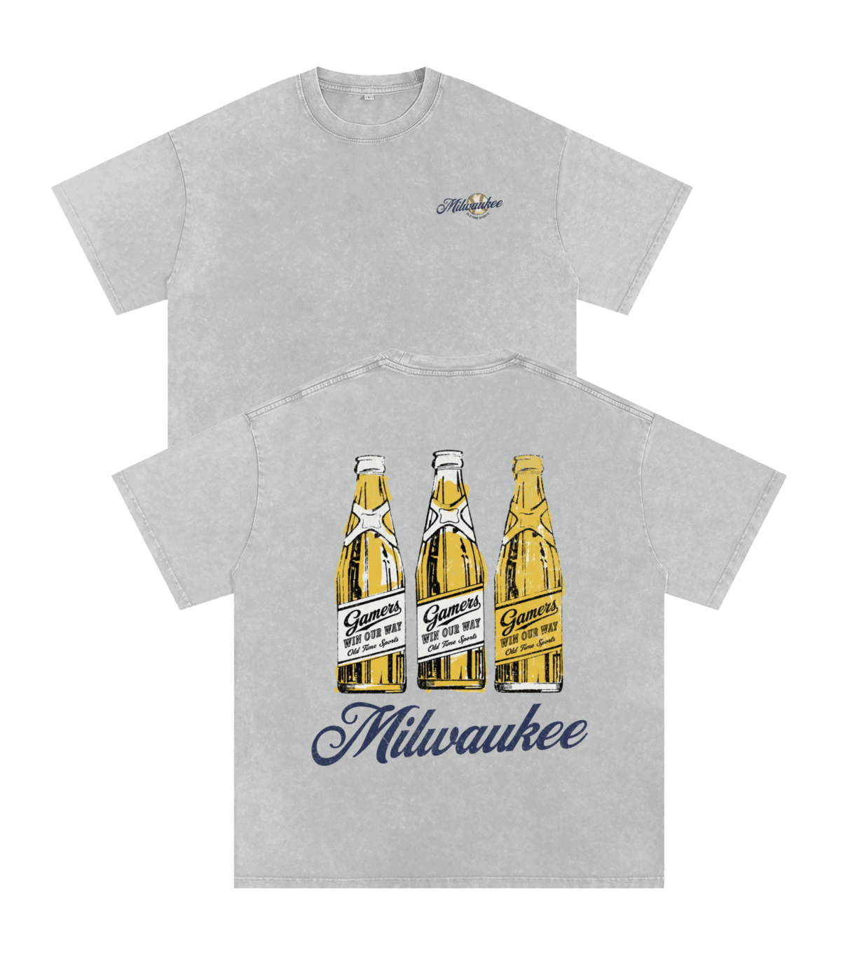 Milwaukee Bottles Heavyweight Tee