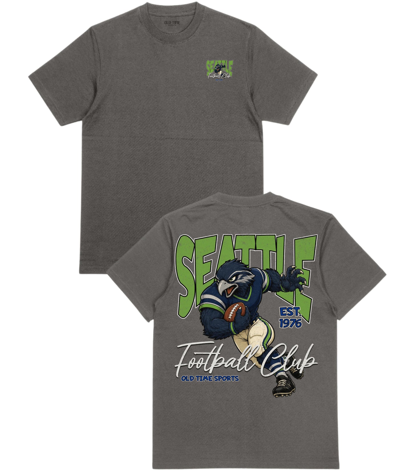 Seattle Football 1976 T-Shirt- Old Time Sports
