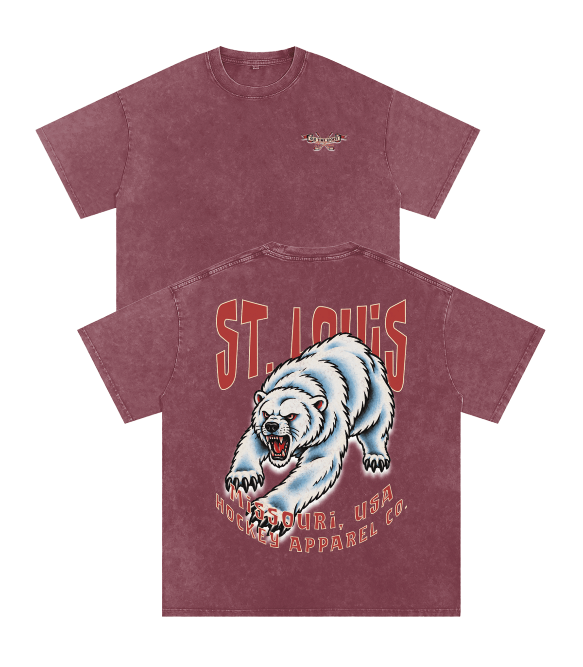 St. Louis Hockey Heavyweight Tee