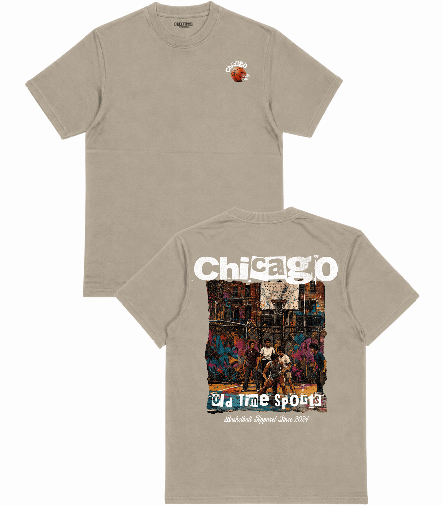 Chicago City Street T-Shirt- Old Time Sports