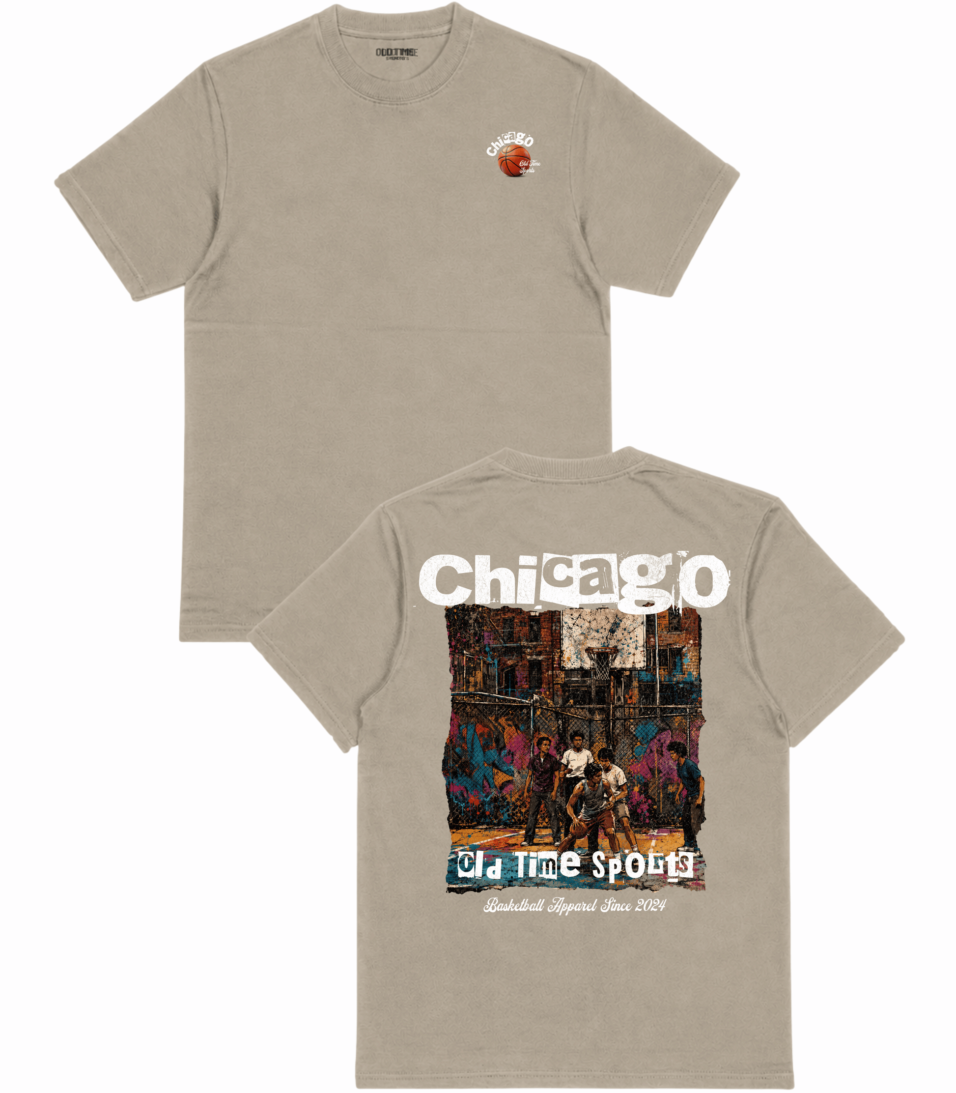 Chicago City Street T-Shirt- Old Time Sports