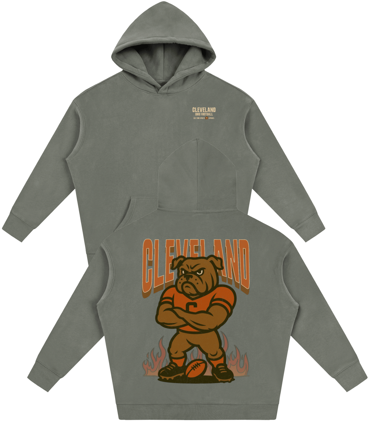 Cleveland Football Warmup Hoodie
