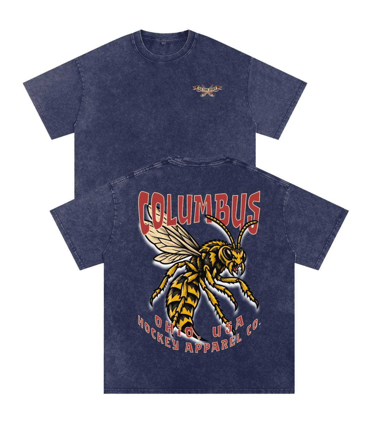 Columbus Hockey Heavyweight Tee