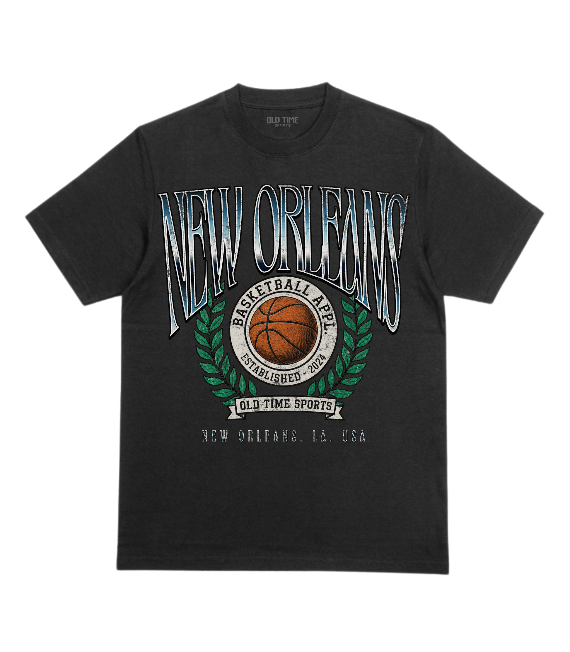 New Orleans Basketball T-Shirt - Old Time Sports