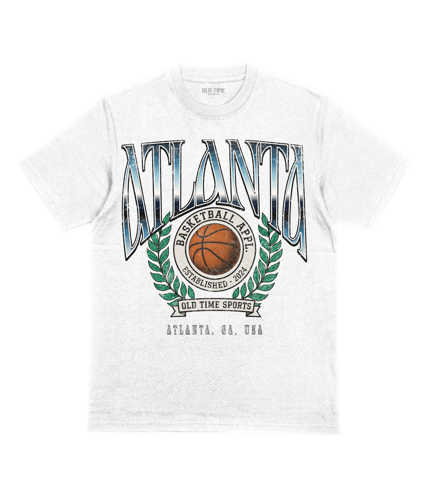 Atlanta Basketball T-Shirt - Old Time Sports