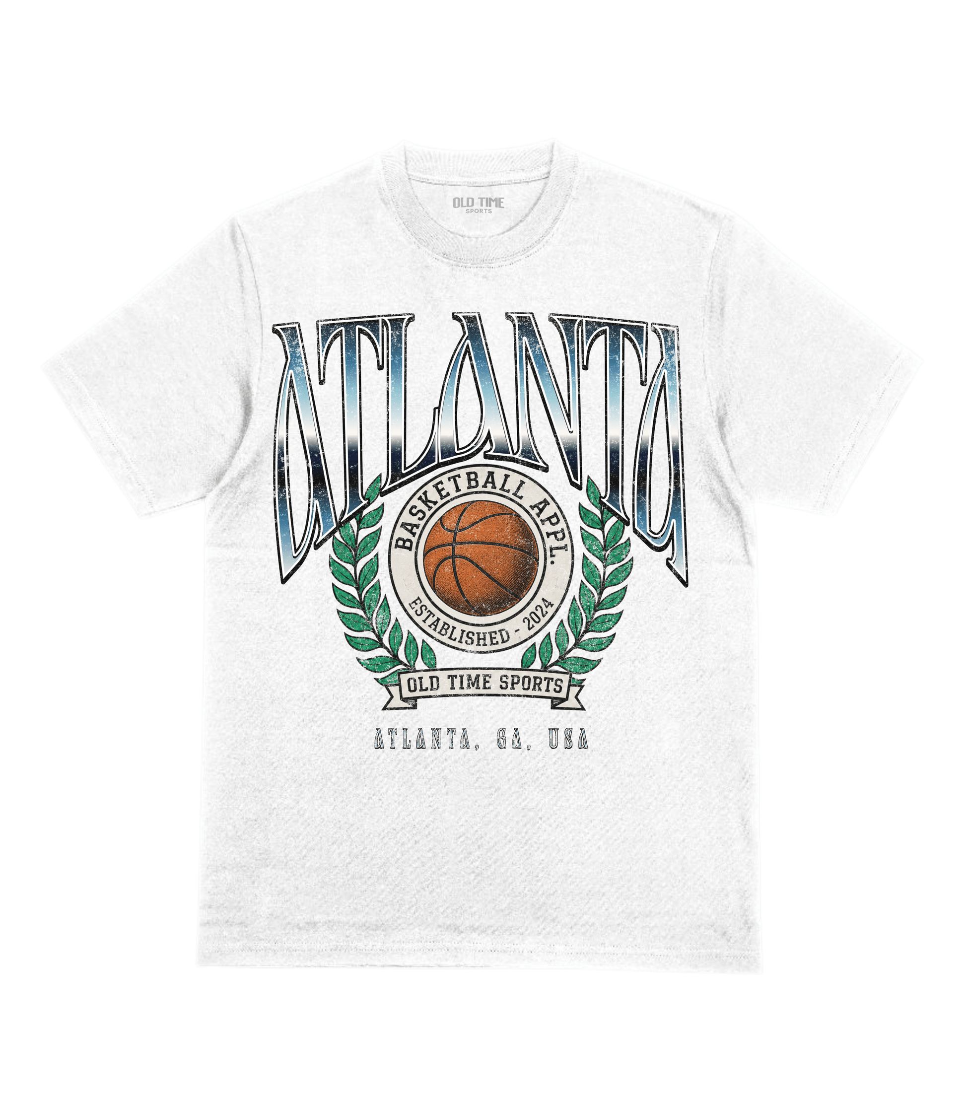 Atlanta Basketball T-Shirt - Old Time Sports