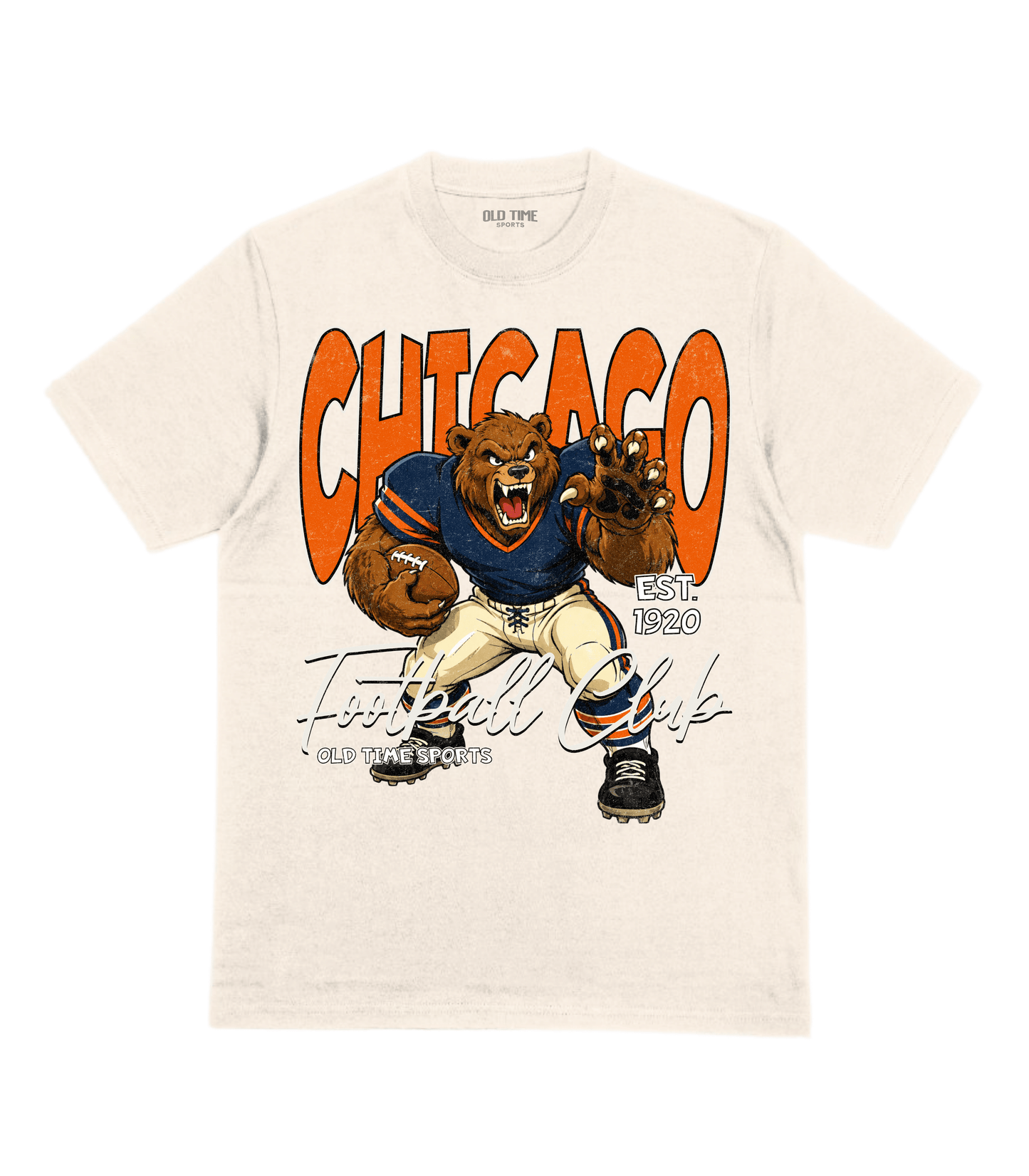 Chicago Football 1920 v2 T-Shirt- Old Time Sports
