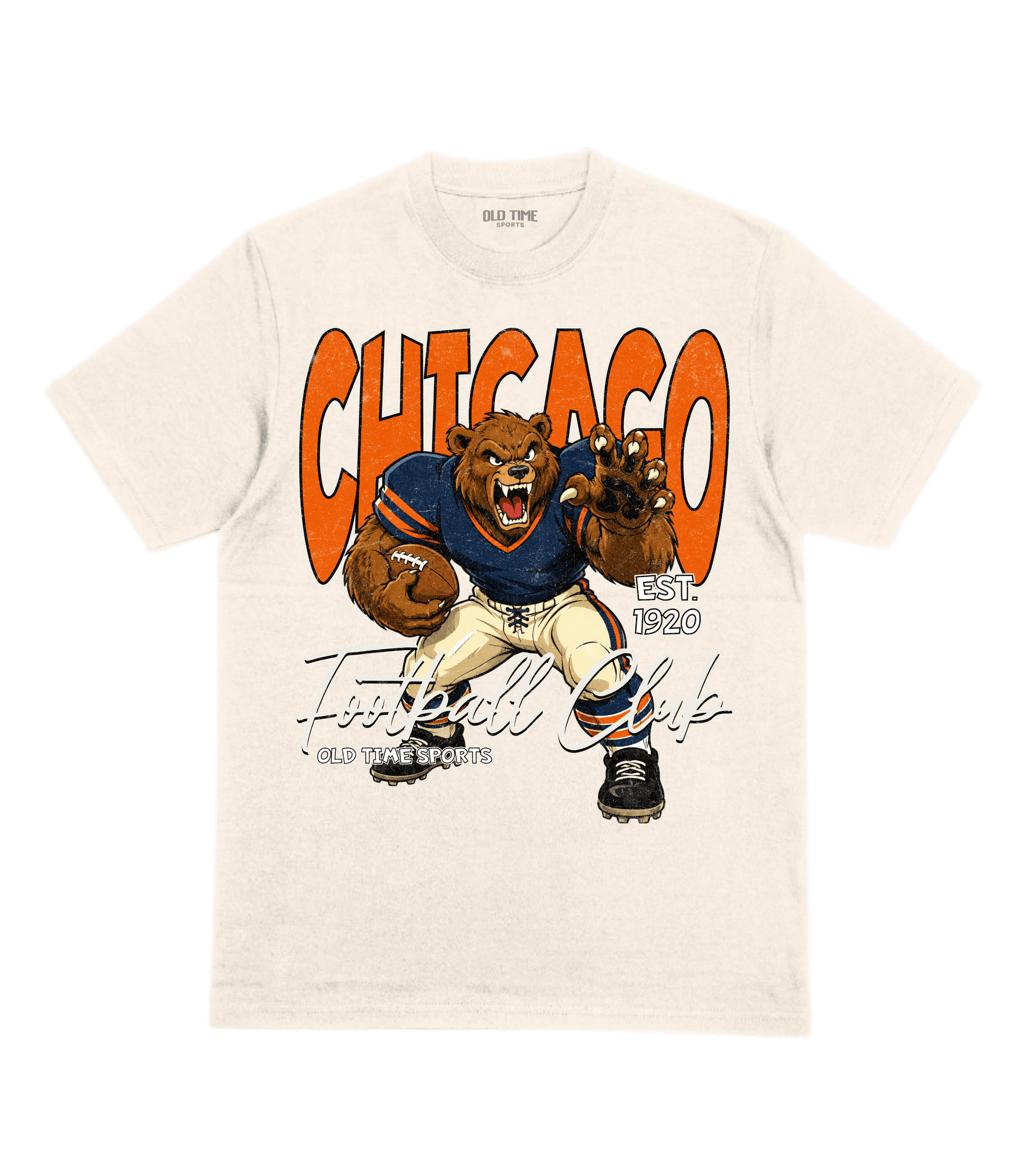 Chicago Football 1920 v2 T-Shirt- Old Time Sports