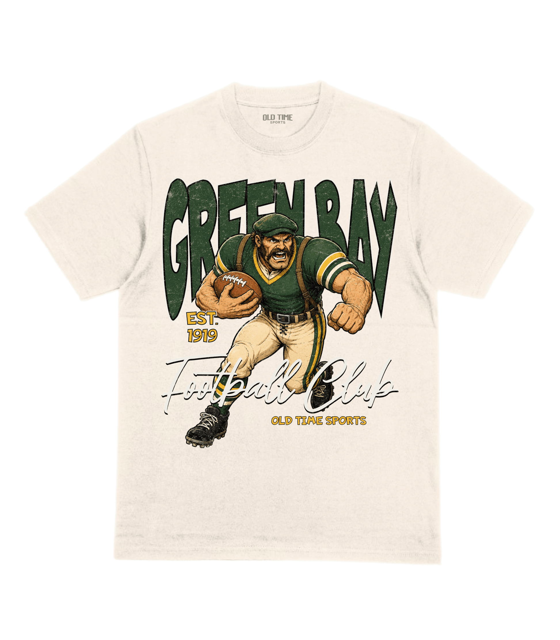 Green Bay Football 1919 v2 T-Shirt- Old Time Sports