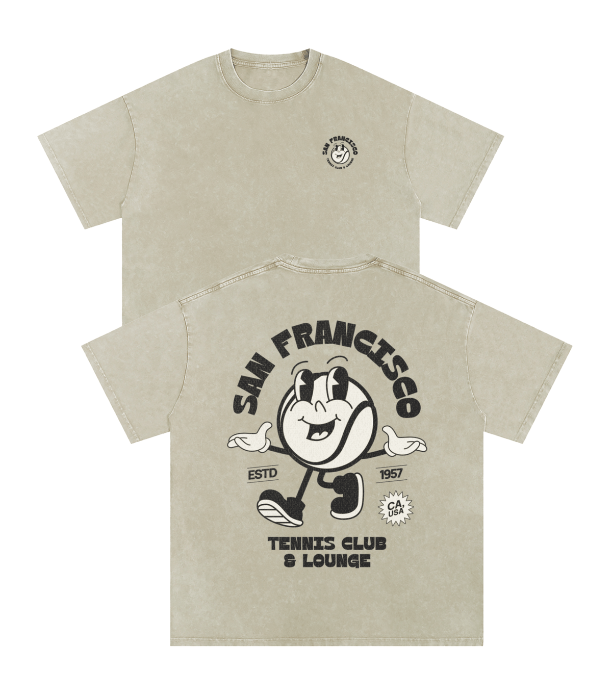San Francisco Tennis Heavyweight Tee