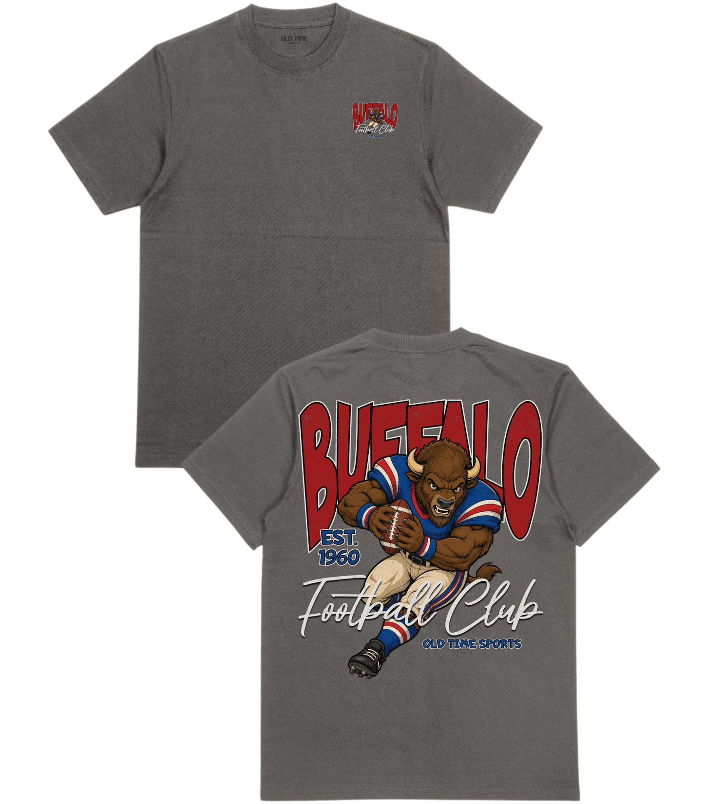 Buffalo Football 1960 T-Shirt- Old time Spors