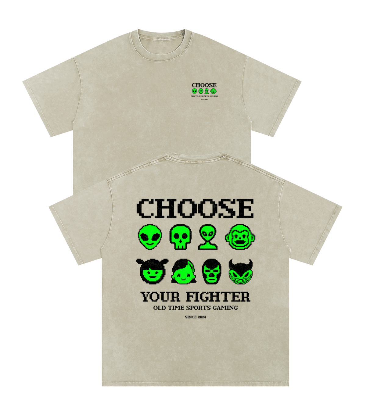 Choose Your Fighter Heavyweight Tee
