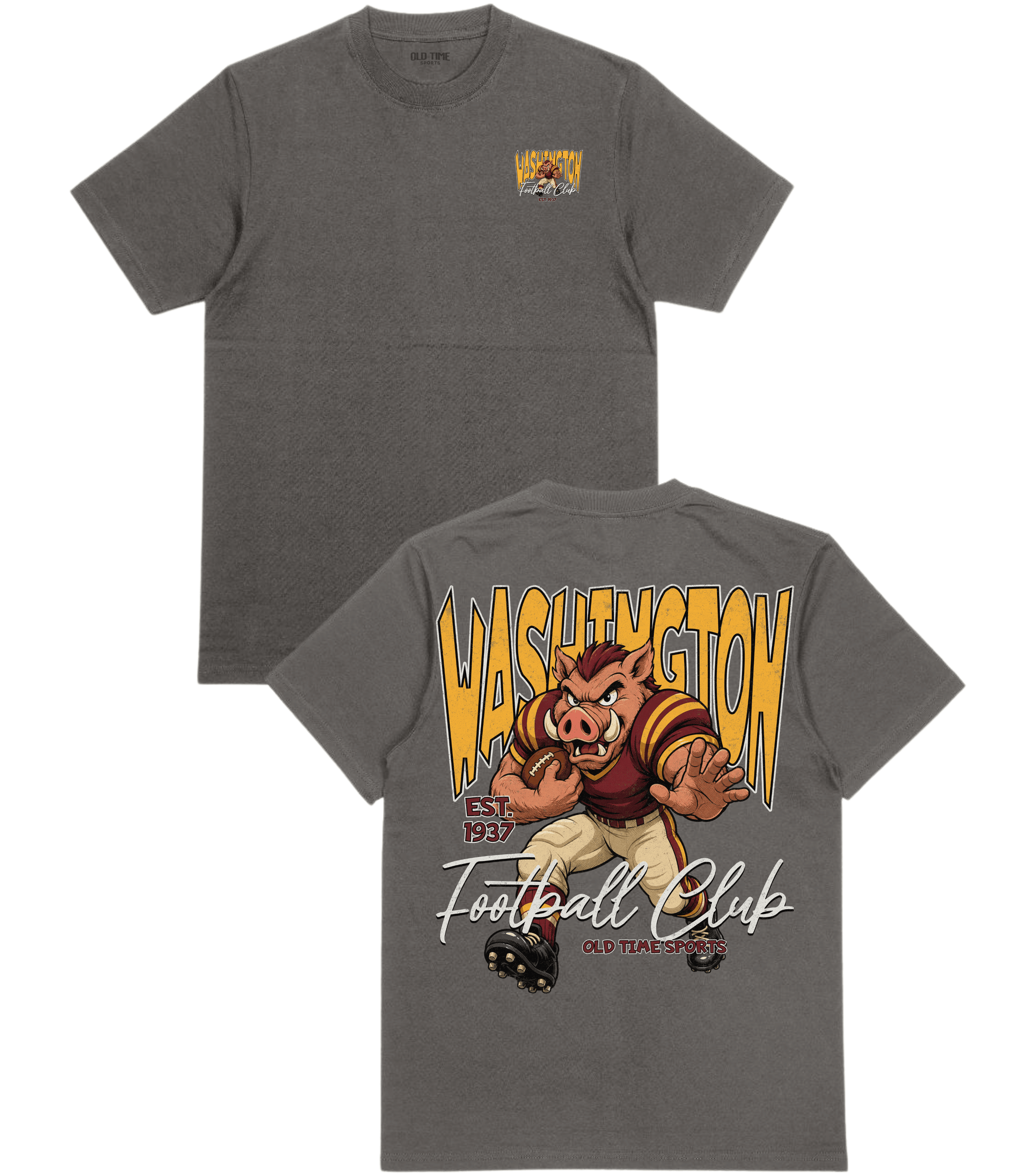 Washington Football 1937 T-Shirt- Old Time Sports
