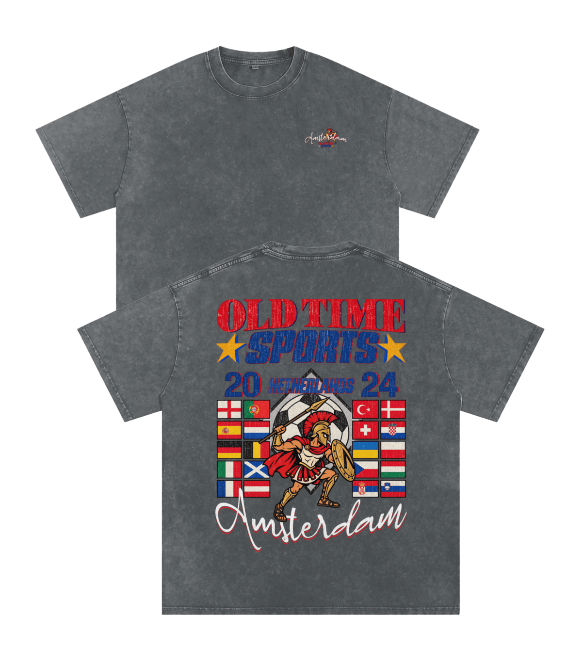Amsterdam Football Heavyweight Tee