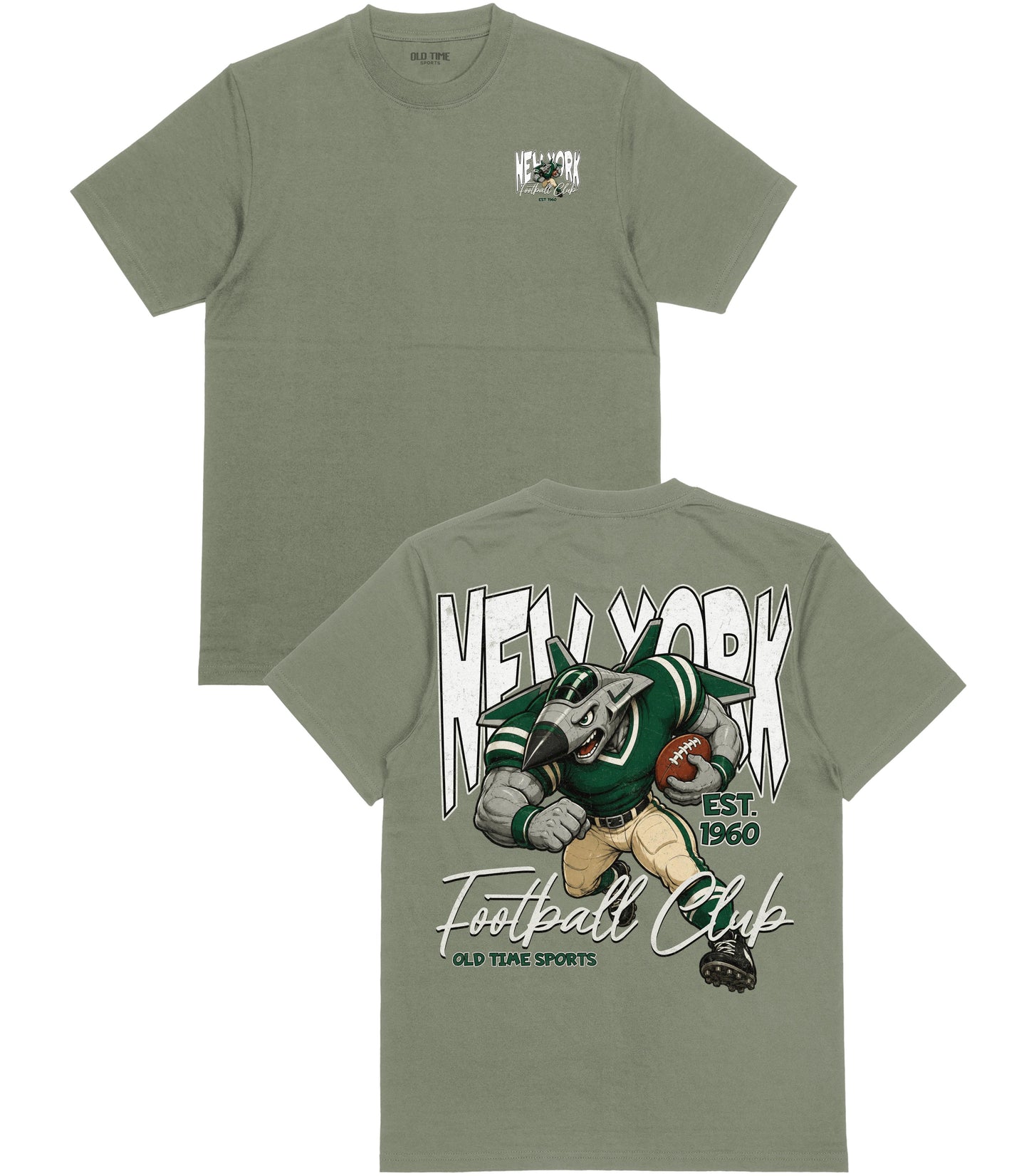 New York Football 1960 T-Shirt- Old Time Sports