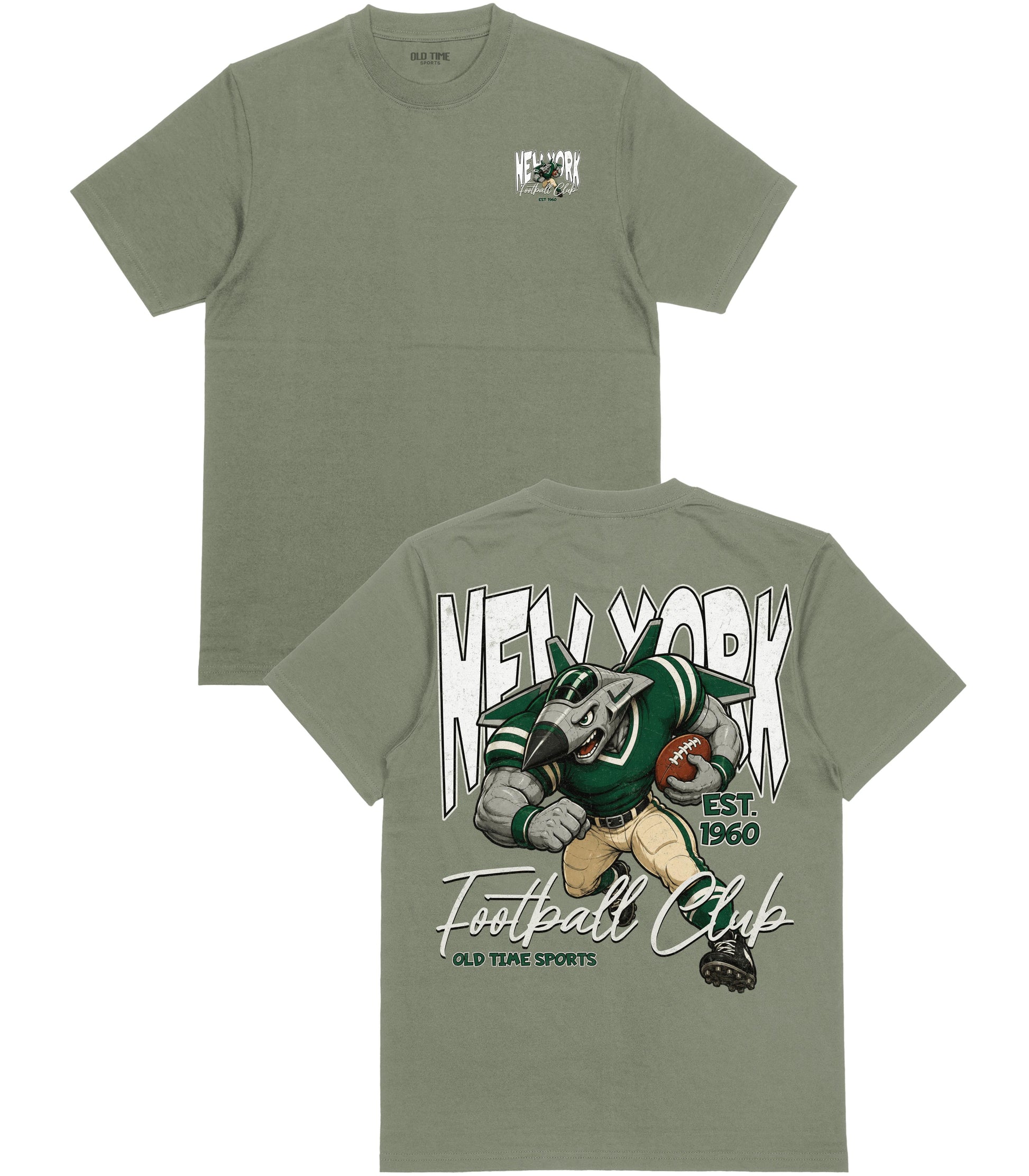 New York Football 1960 T-Shirt- Old Time Sports