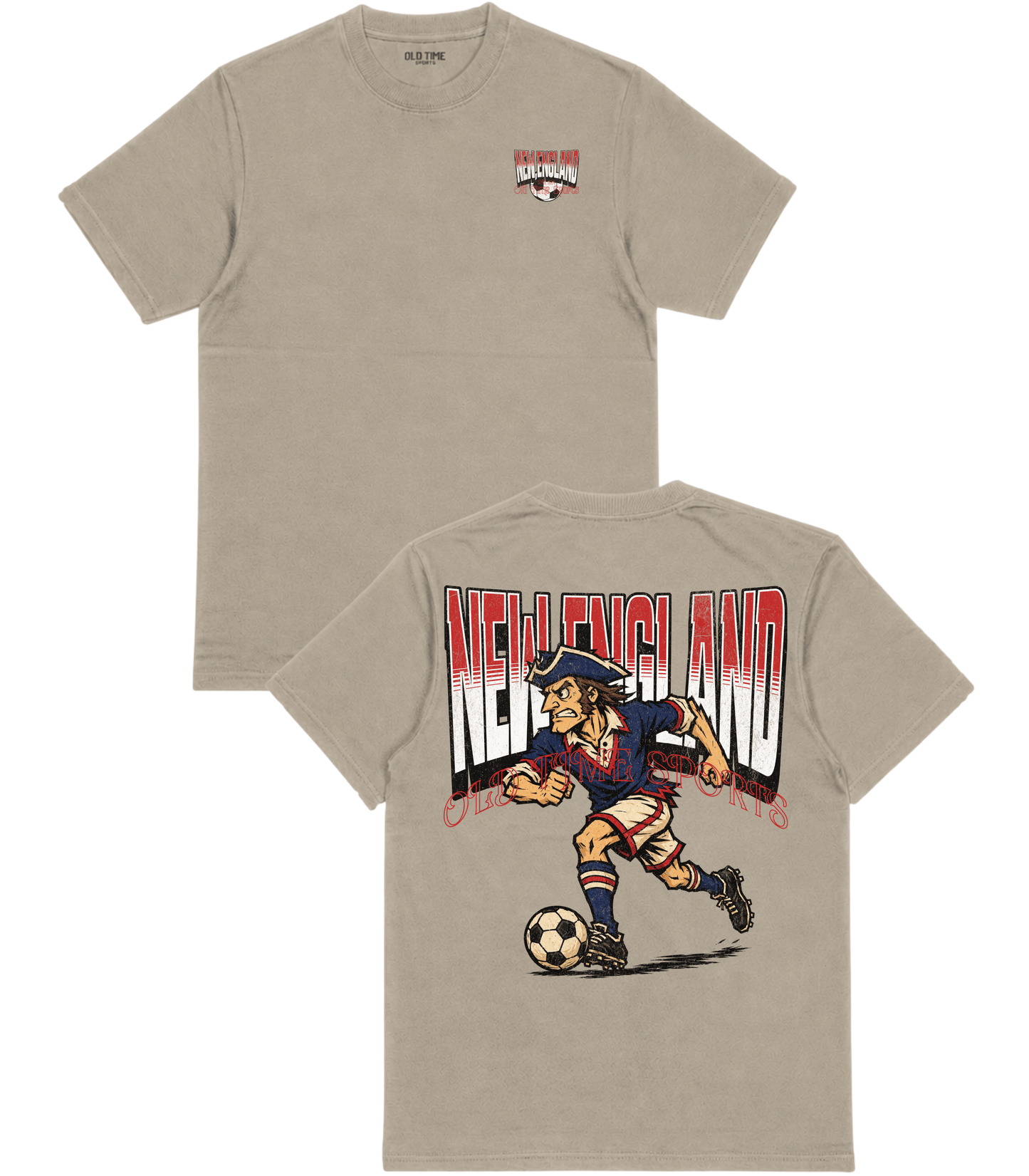 New England Soccer v2 T-Shirt