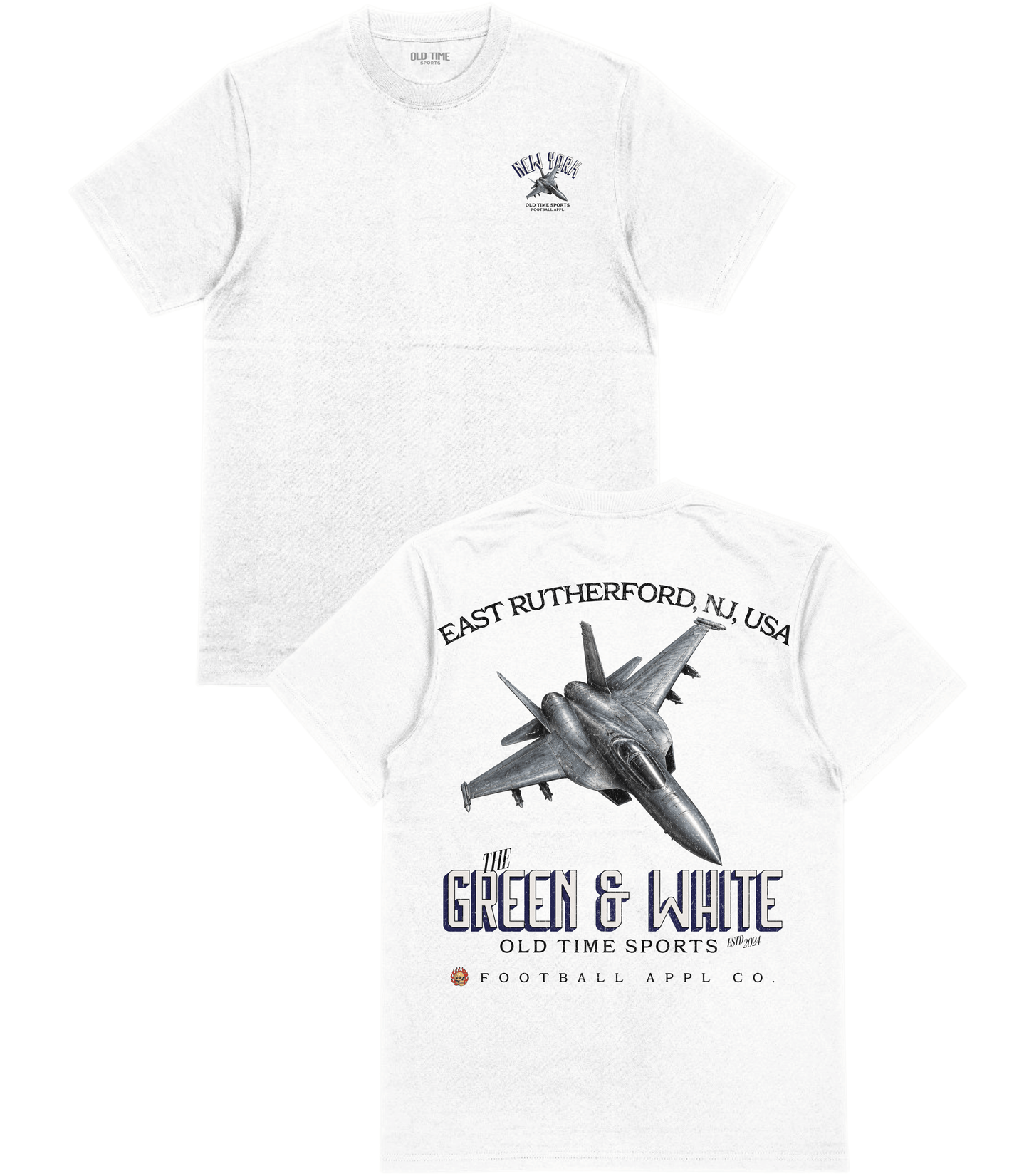 The Green & White T-Shirt