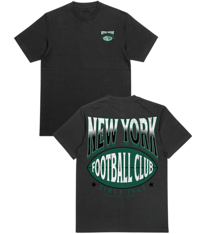 Queens New York Football T-Shirt- Old Time Sports