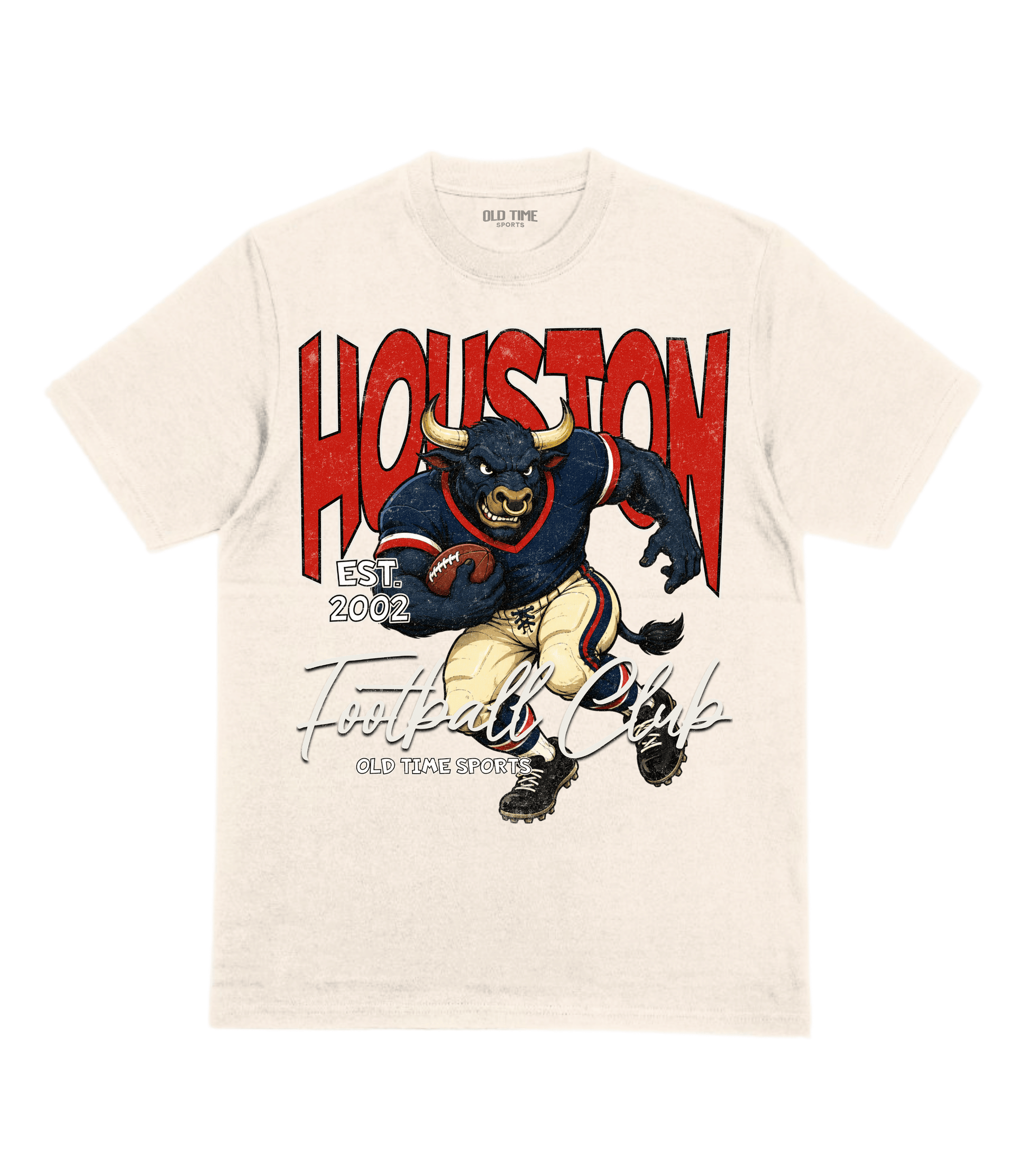 Houston Football 2002 v2 T-Shirt- Old Time Sports