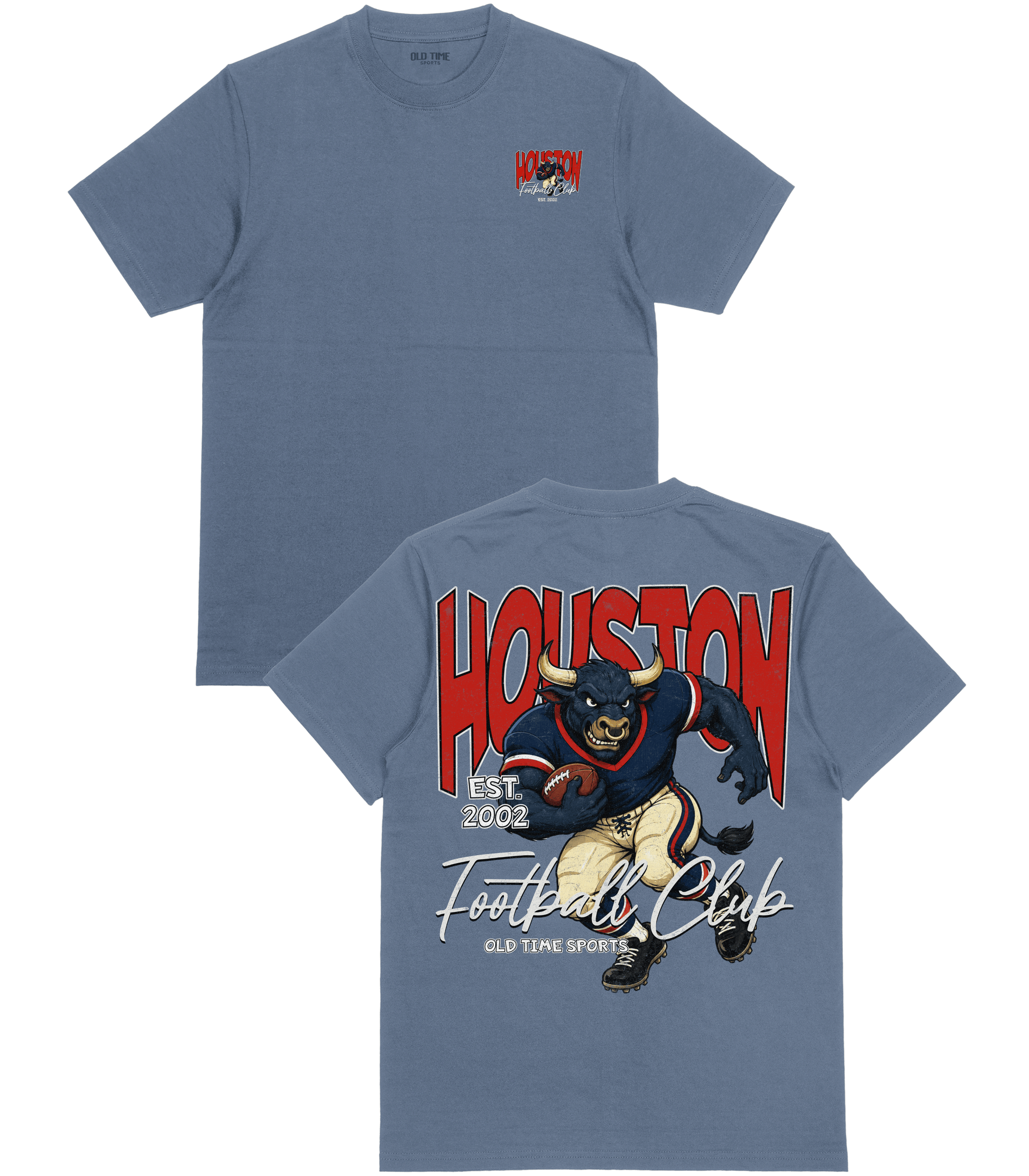 Houston Football 2002 T-Shirt- Old Time Sports