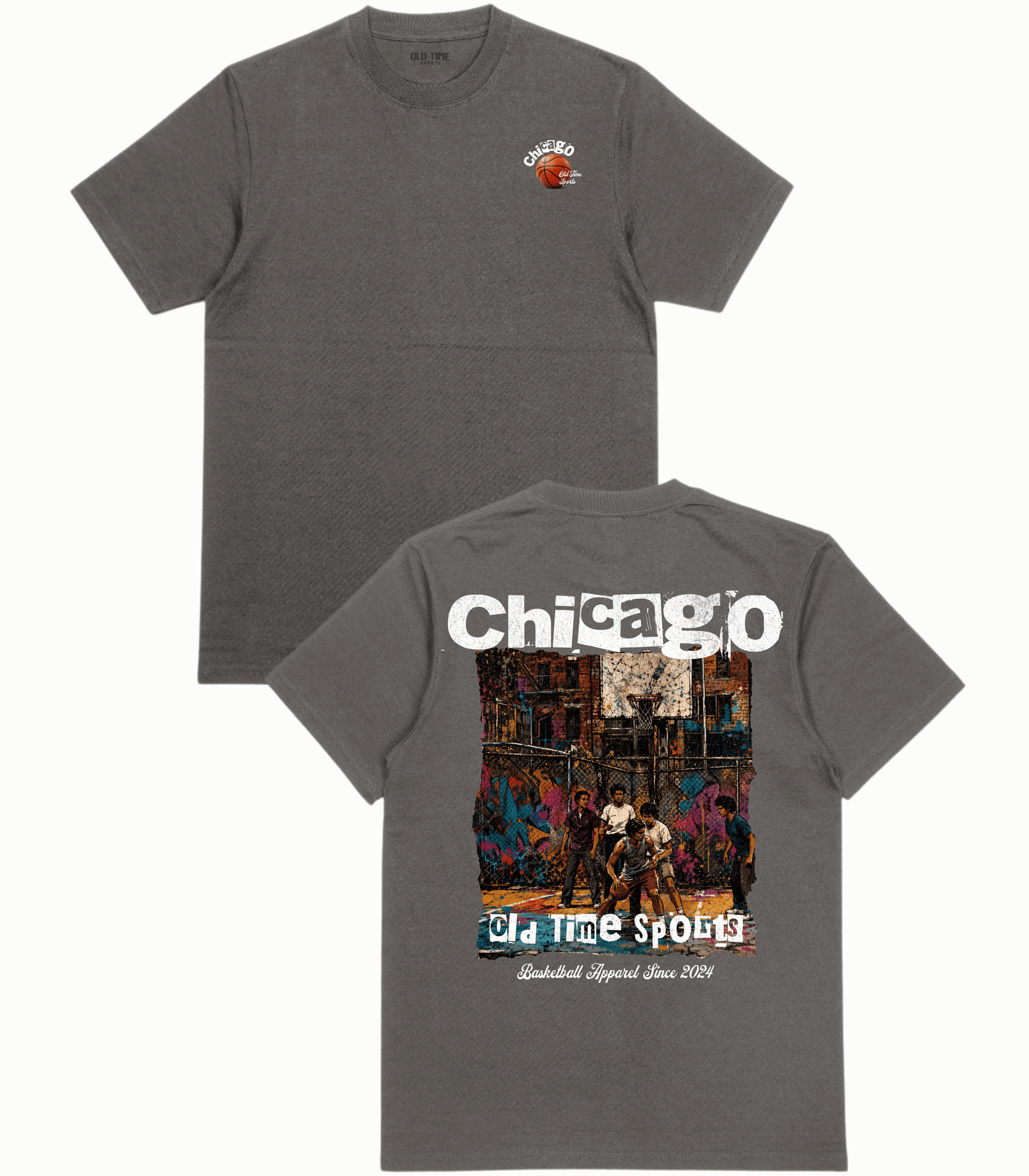 Chicago City Street T-Shirt- Old Time Sports