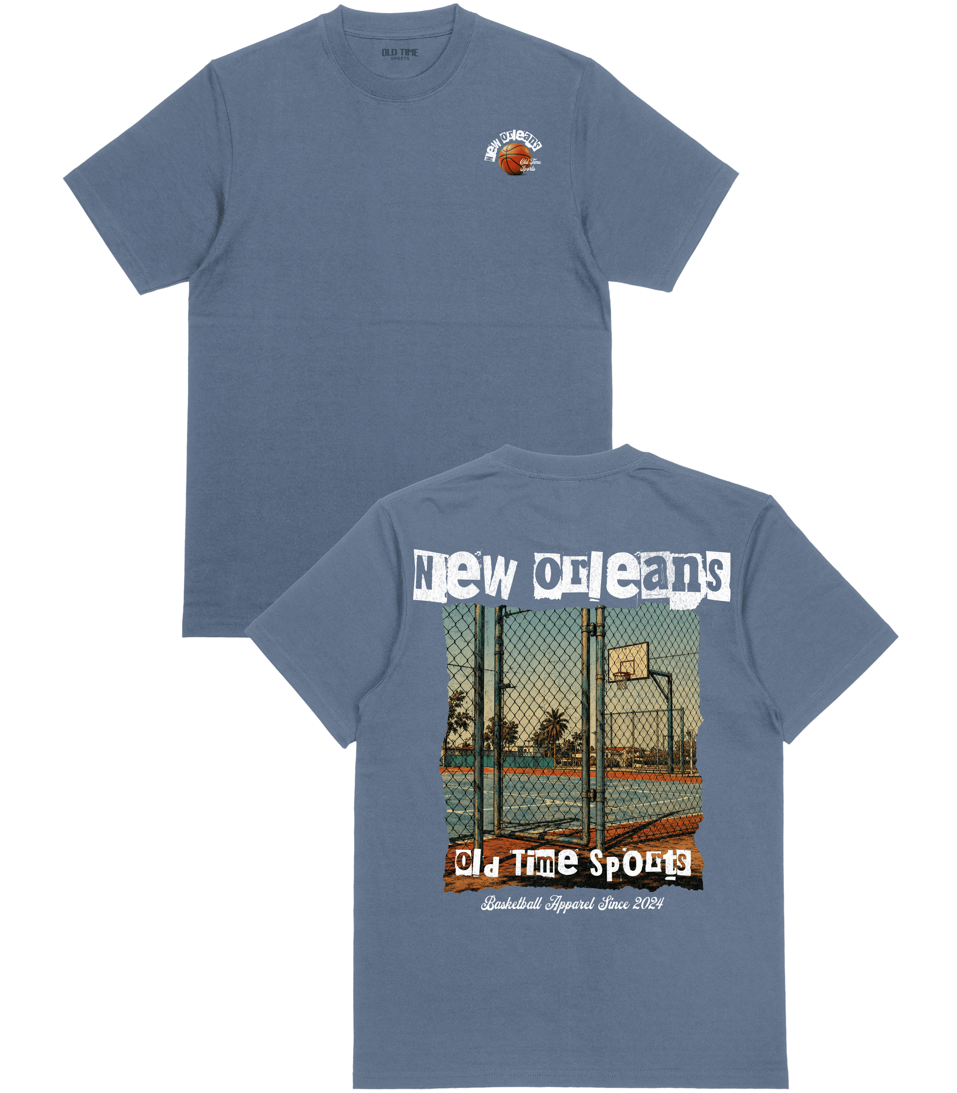 New Orleans Street T-Shirt - Old Time Sports