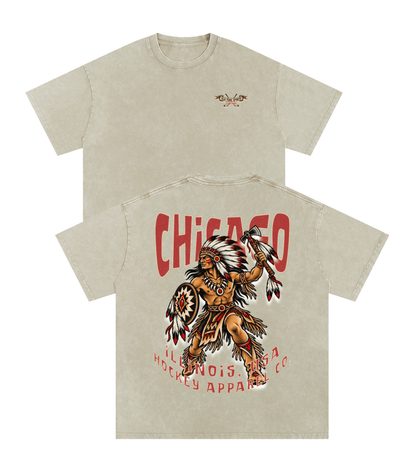 Chicago Hockey Heavyweight Tee