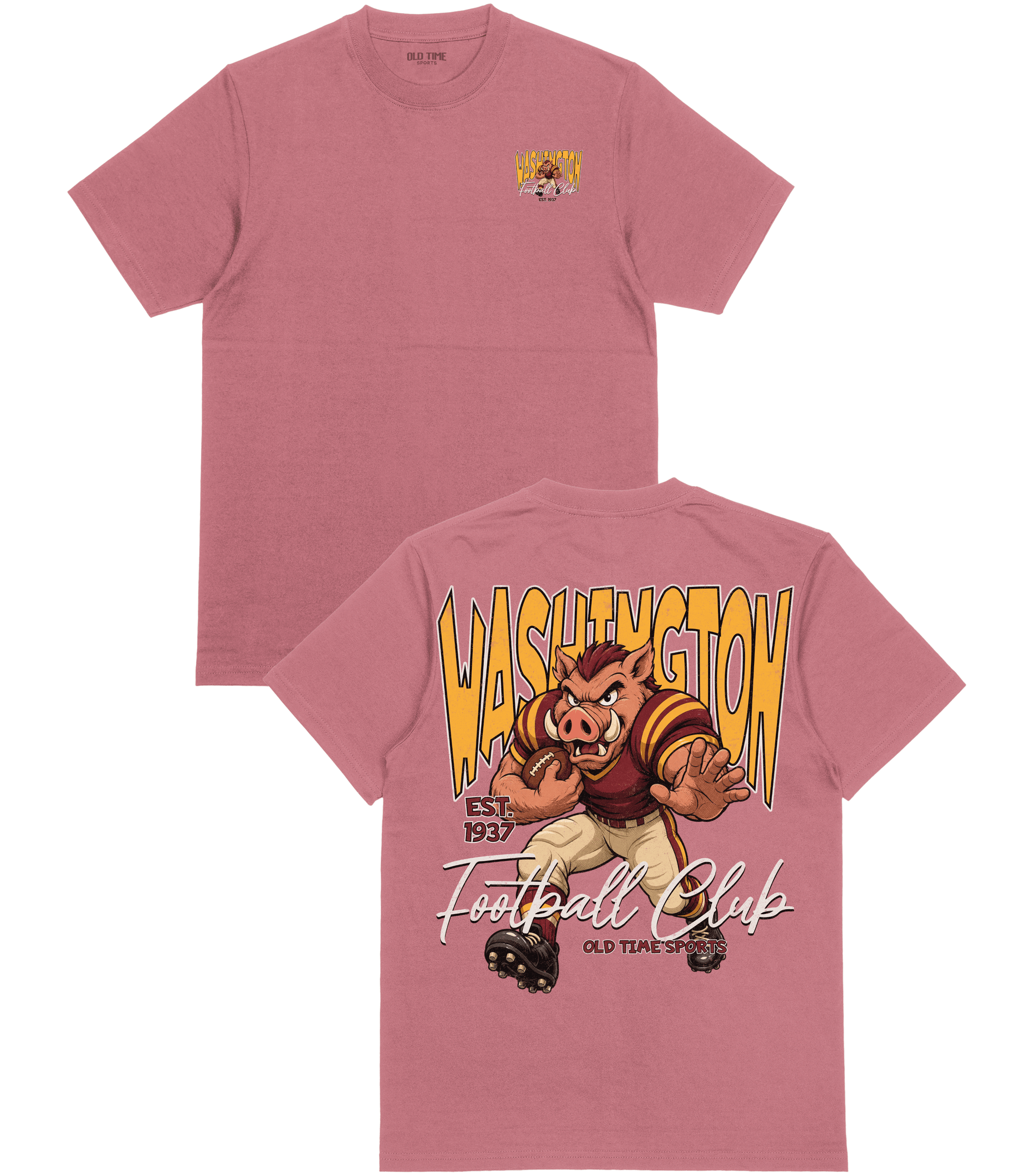 Washington Football 1937 T-Shirt- Old Time Sports