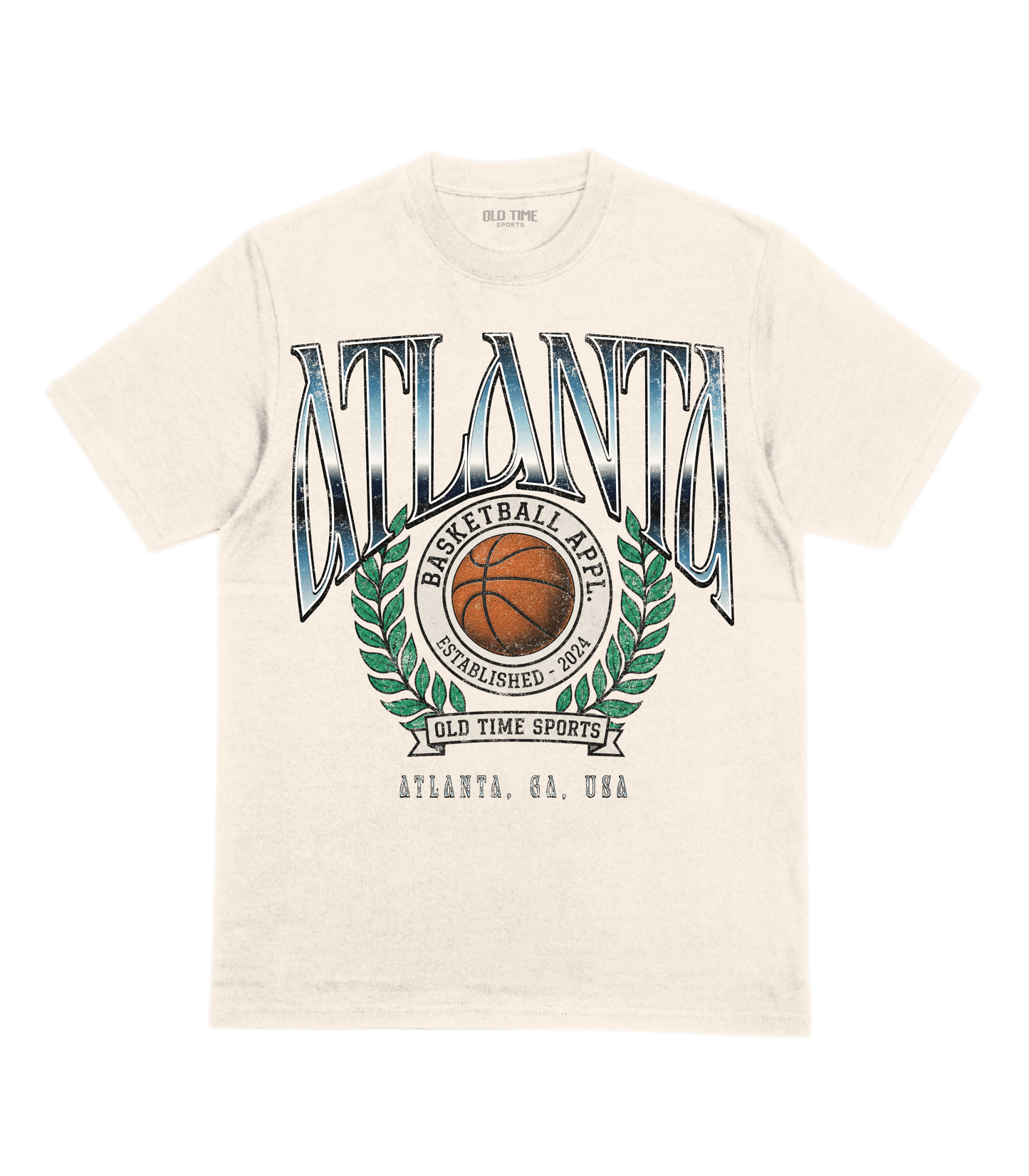 Atlanta Basketball T-Shirt - Old Time Sports