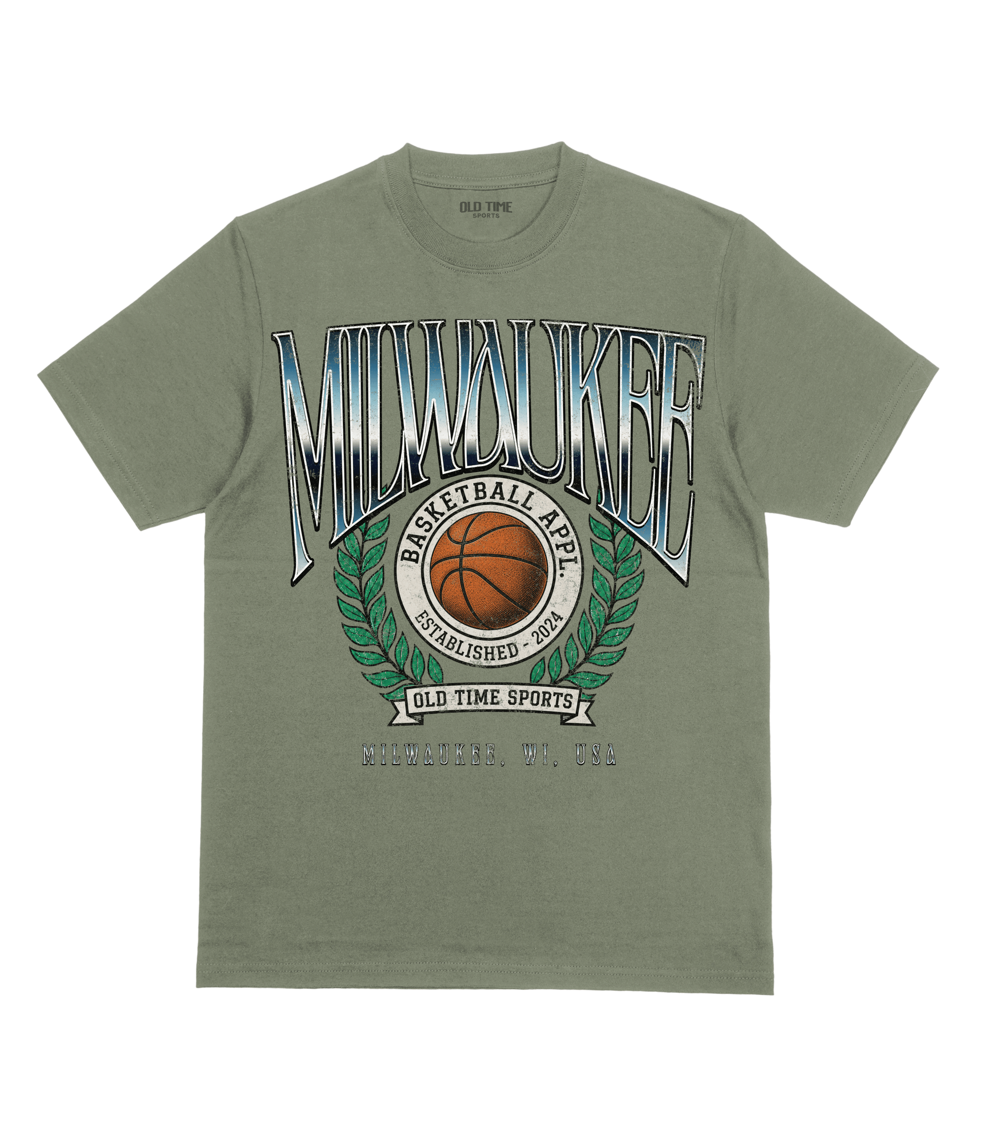 Milwaukee Basketball T-Shirt - Old Time Sports