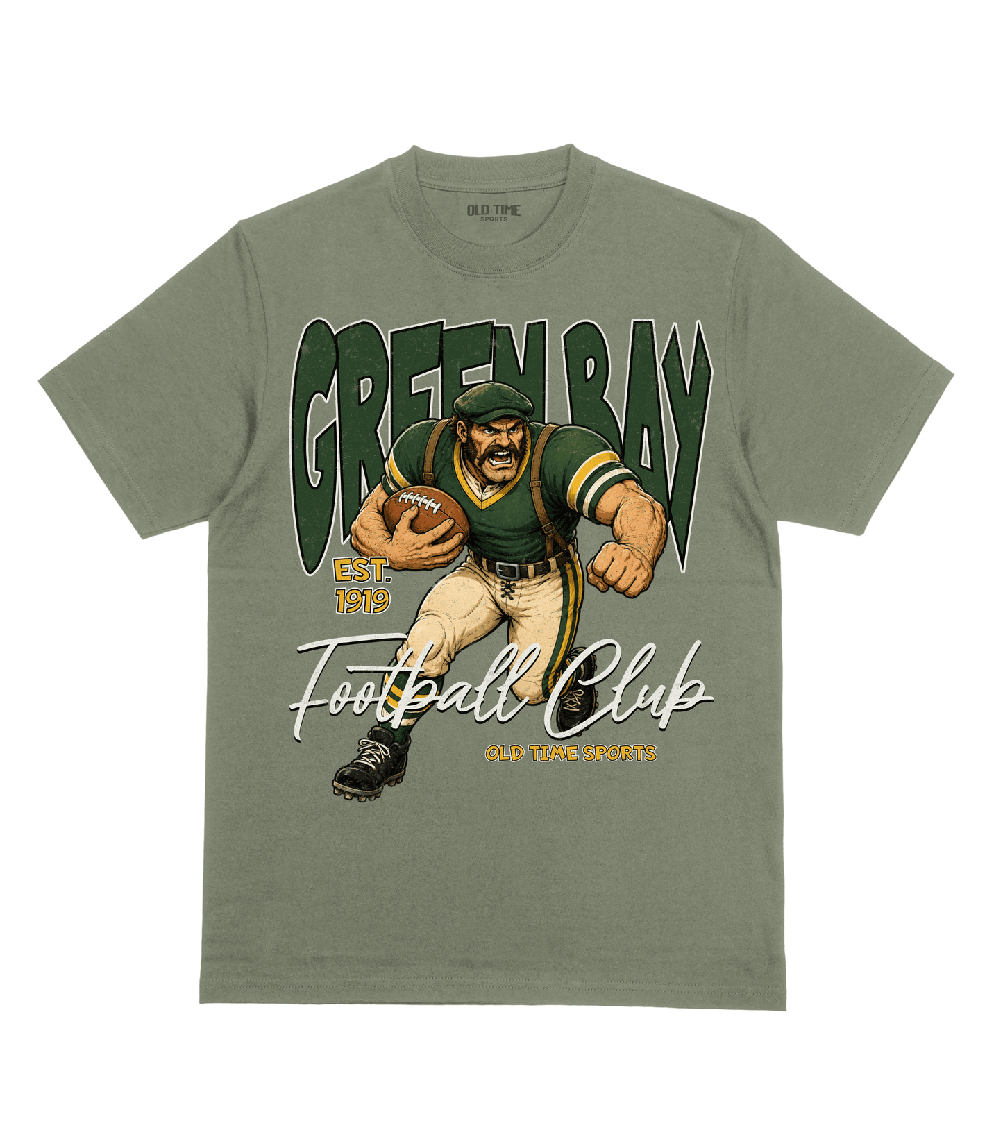 Green Bay Football 1919 v2 T-Shirt- Old Time Sports