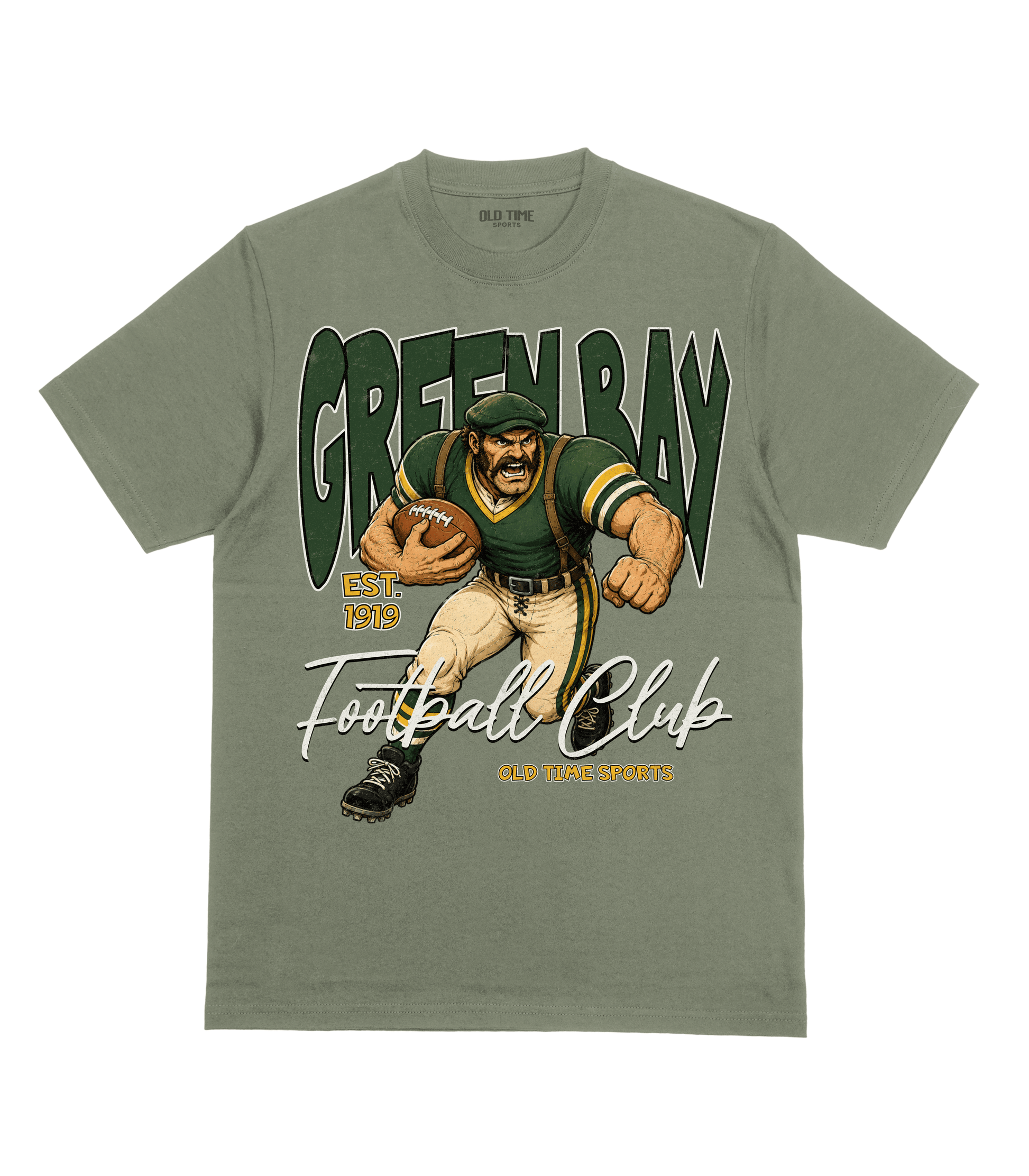 Green Bay Football 1919 v2 T-Shirt- Old Time Sports