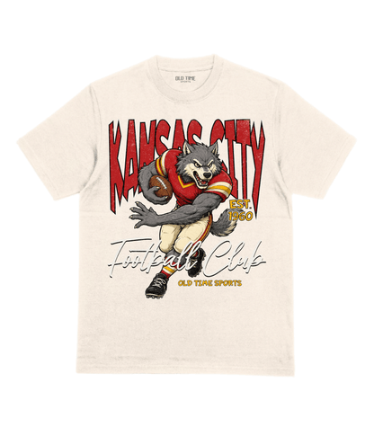 Kansas City Football 1960 v2 T-Shirt- Old Time Sports