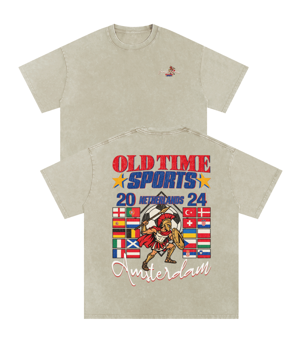 Amsterdam Football Heavyweight Tee